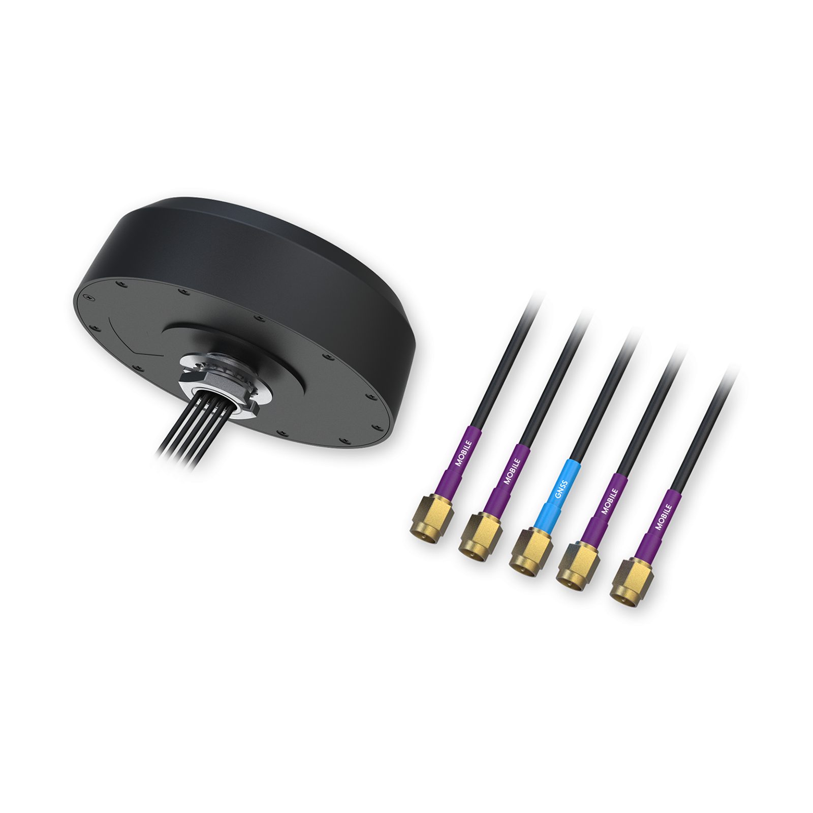 Teltonika PR1KCI49 5G COMBO MIMO Mobile/GNSS ROOF SMA antenna WLAN-Repeater