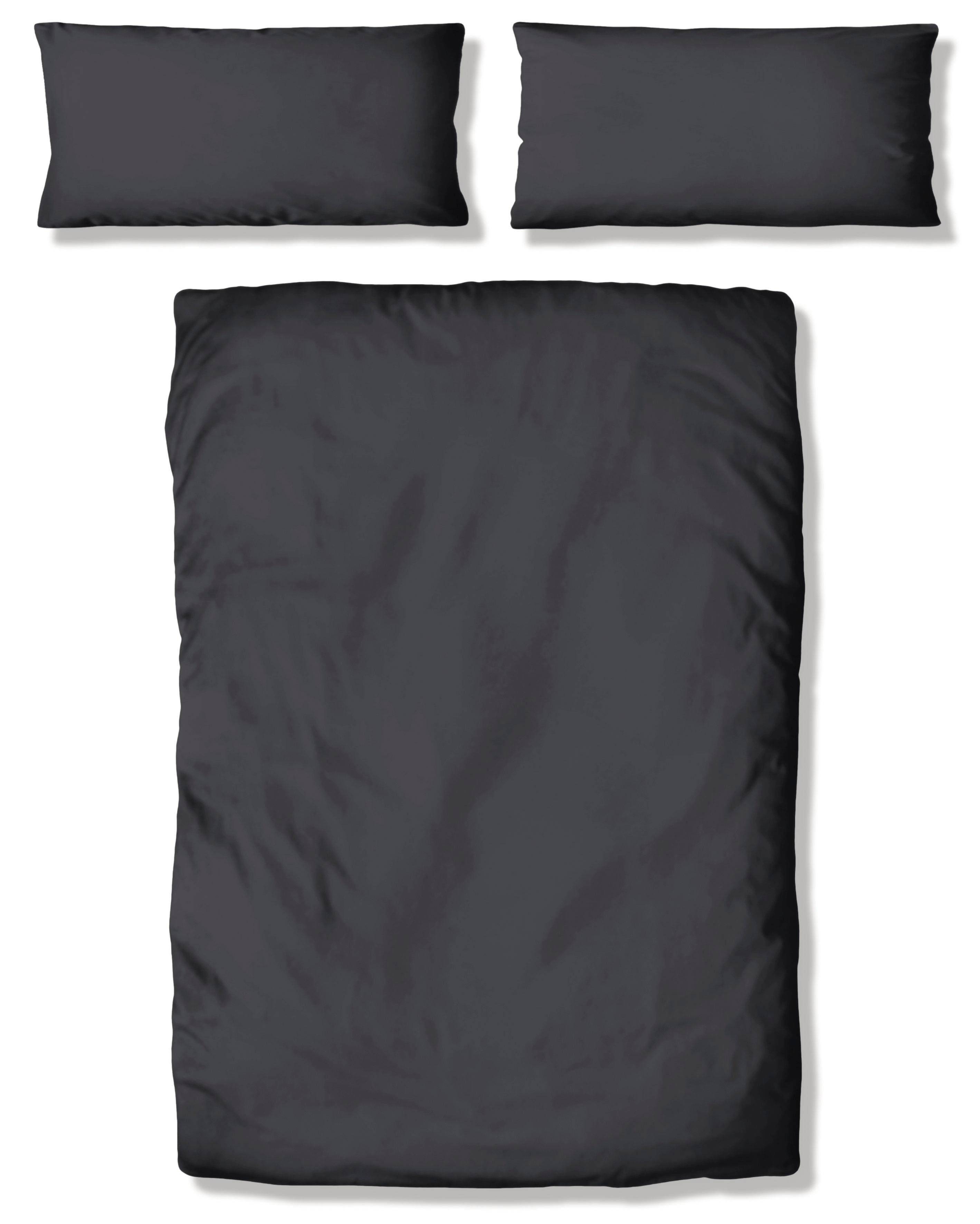 OTTO home Bettwäsche Mila in 135x200, 155x220 oder 200x200 cm, Mako-Satin, 2 teilig, Mako-Satin, Bettwäsche aus Baumwolle, unifarbene Bettwäsche. Reduzierter Preis € 19,53. Unverbindliche Preisempfehlung € 58,99