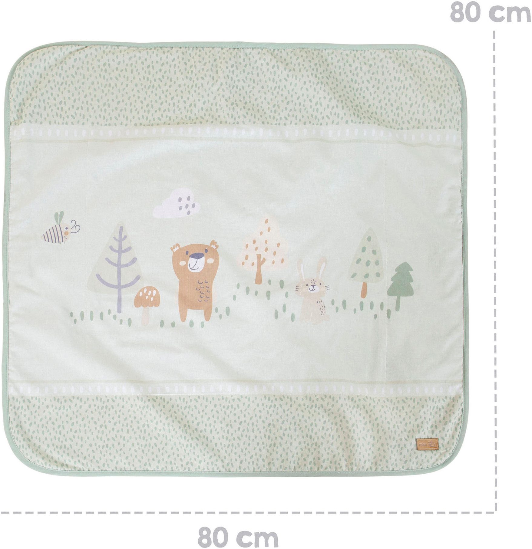 Babydecke Woodland Buddies, Kuscheldecke, roba®