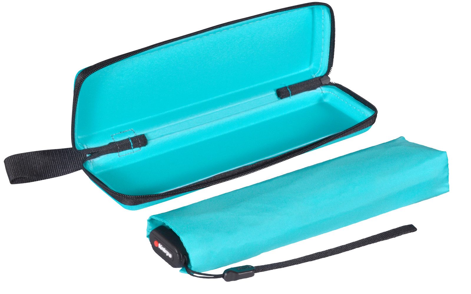 Knirps® Taschenregenschirm US.050 Ultra Light Slim Manual im stabilen Etui, extrem leicht und super kompakt
