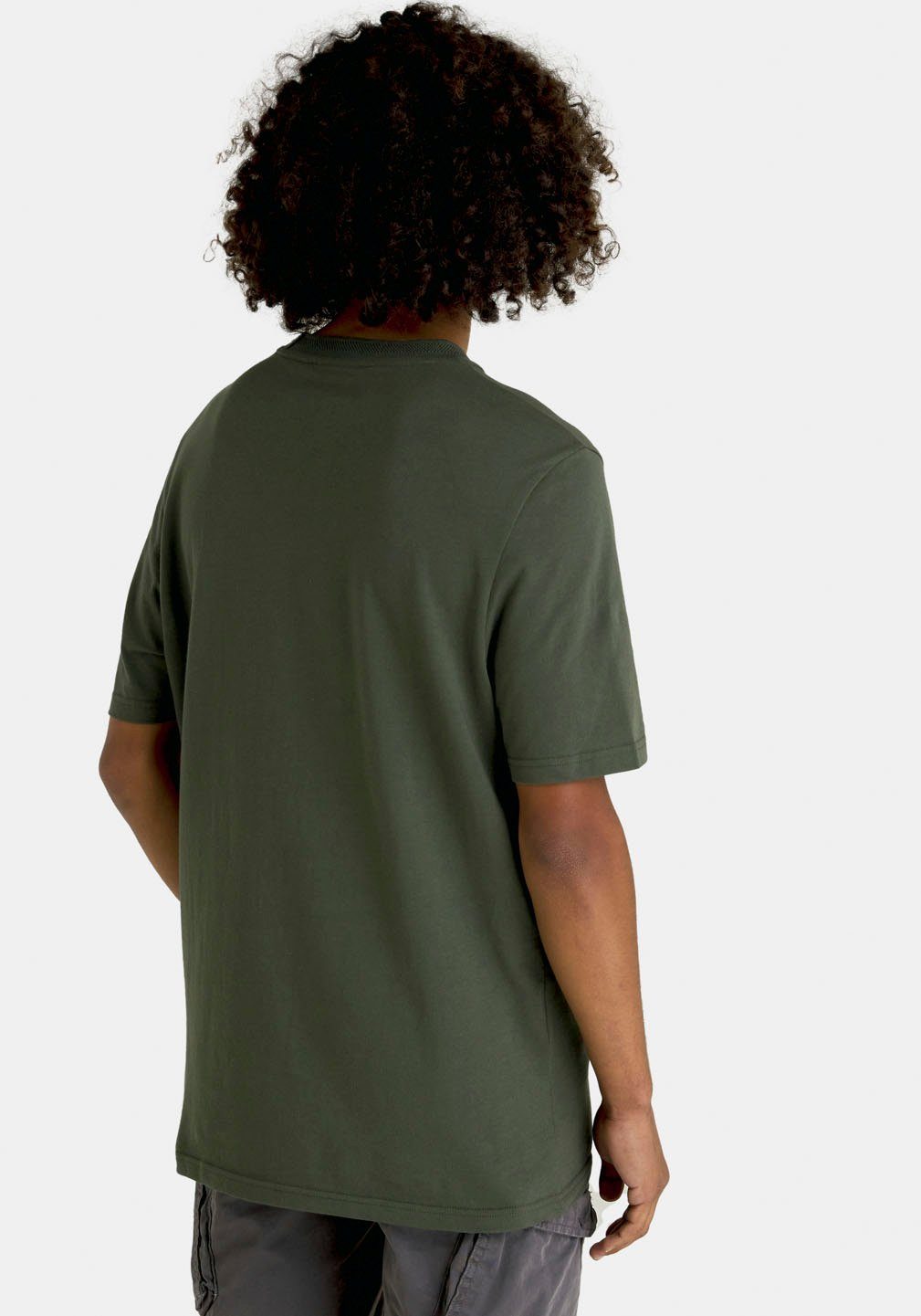 Lyle T-Shirt Logostickerei mit Scott Brust & grün der auf