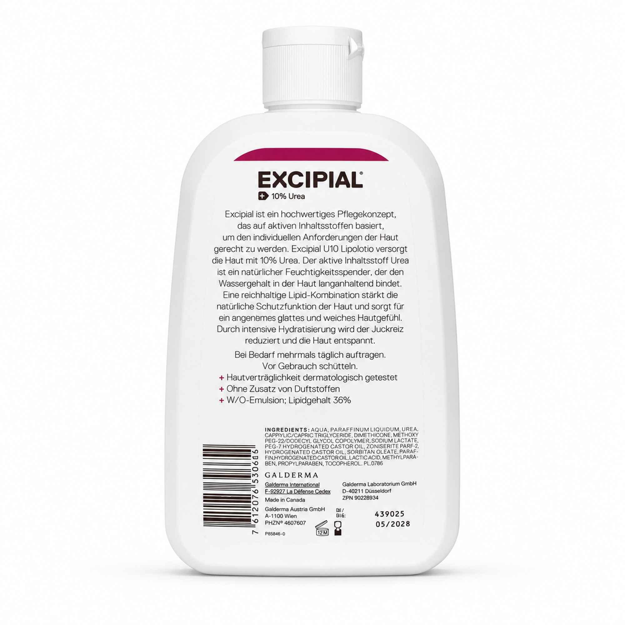 Galderma Laboratorium GmbH Feuchtigkeitscreme EXCIPIAL U 10 Lipolotio