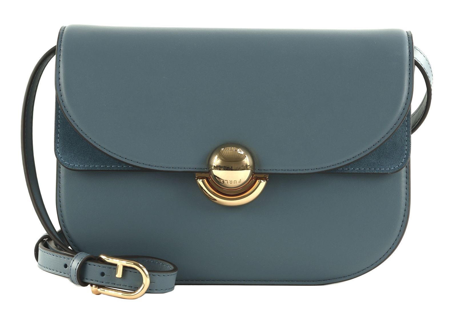 Furla Umhängetasche Crossbody Round, aus echtem Leder