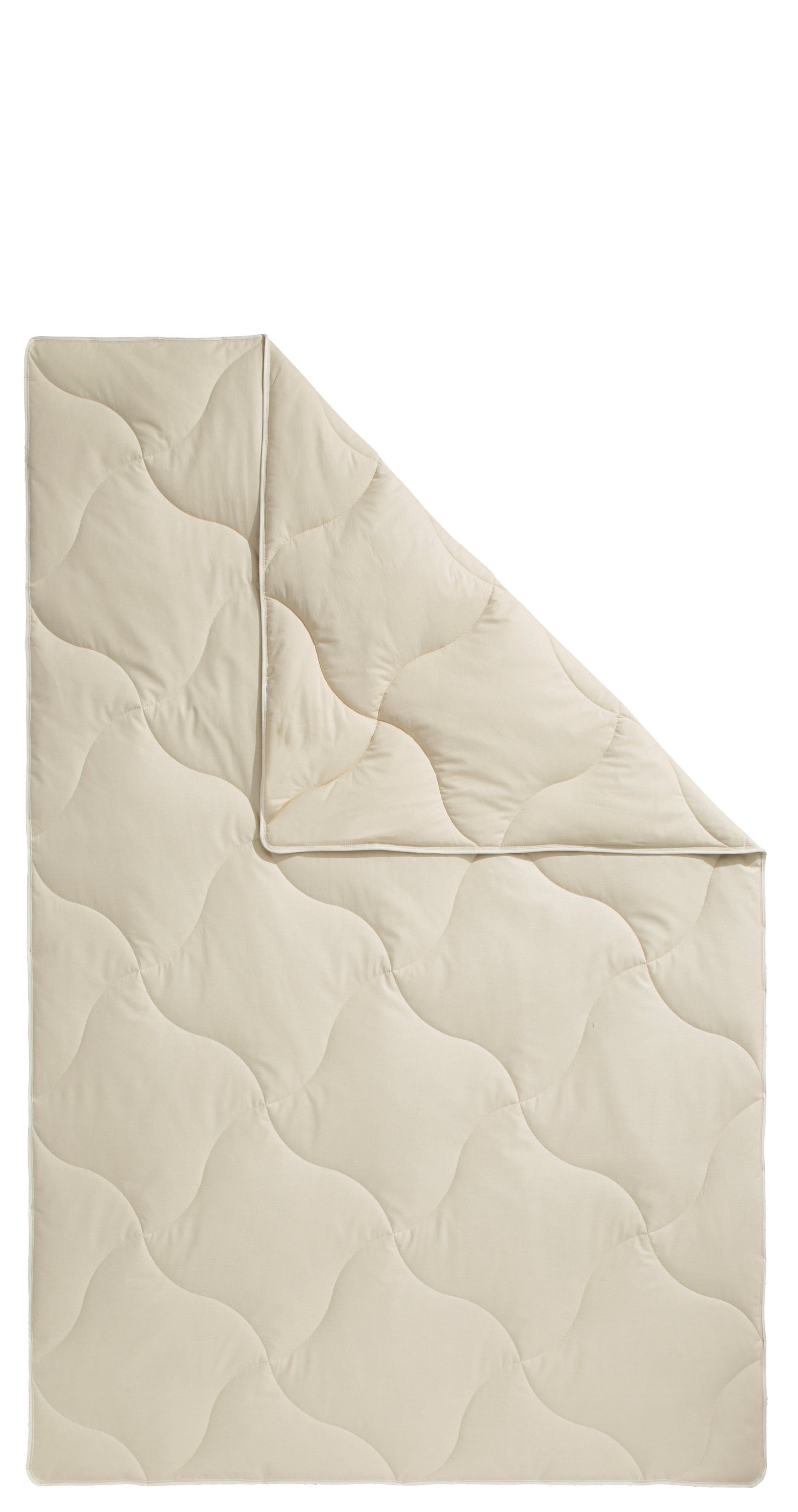 fan Naturfaserbettdecke TENCEL™ Leinen, Füllung: 50% Lyocell (TENCEL), 50% Leinen, Bezug: 100% Baumwolle, natürlich, kühlendes Schlafklima