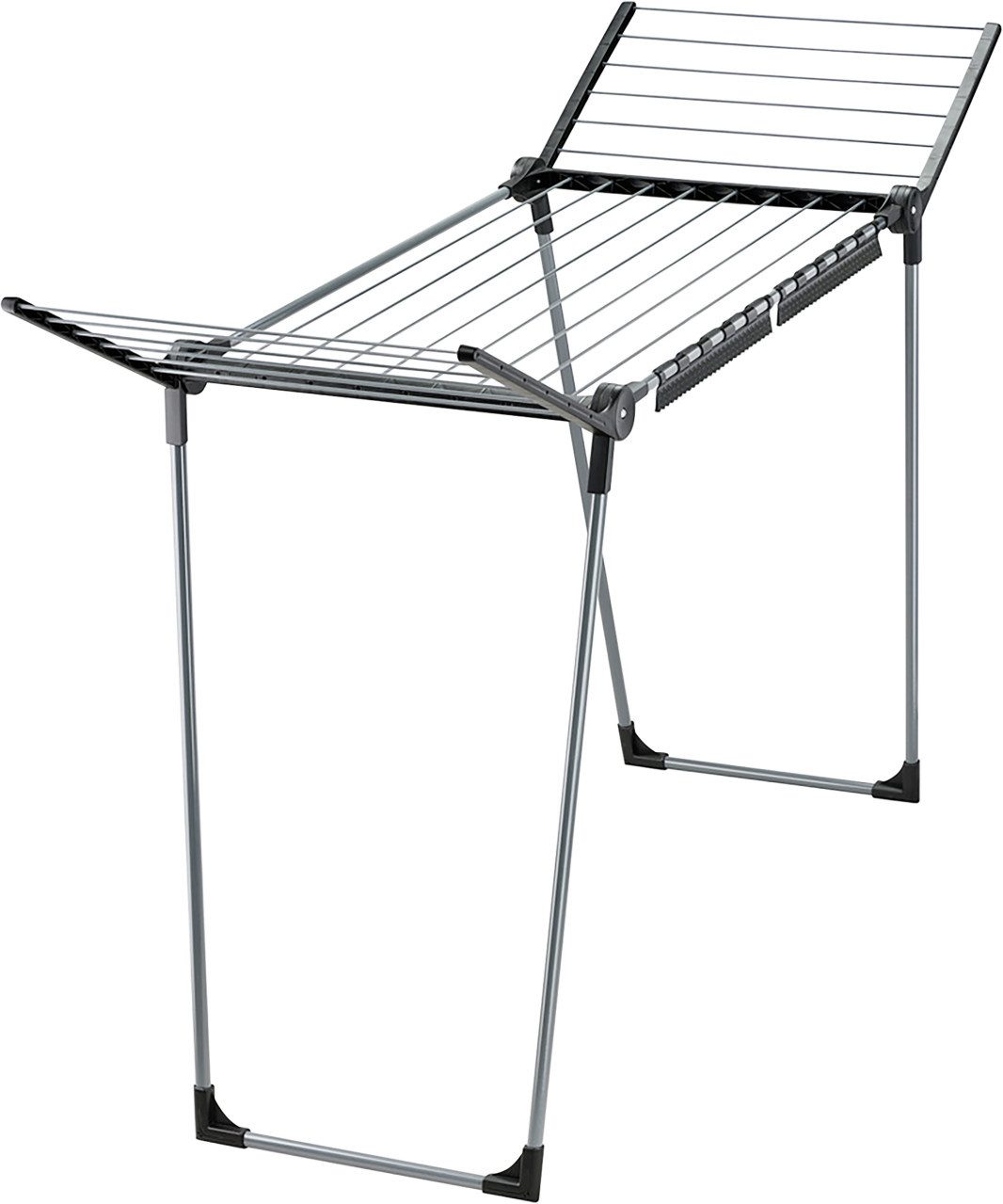 Leifheit Flügelwäschetrockner Leifheit Wäscheständer Pegasus 150 Solid Black