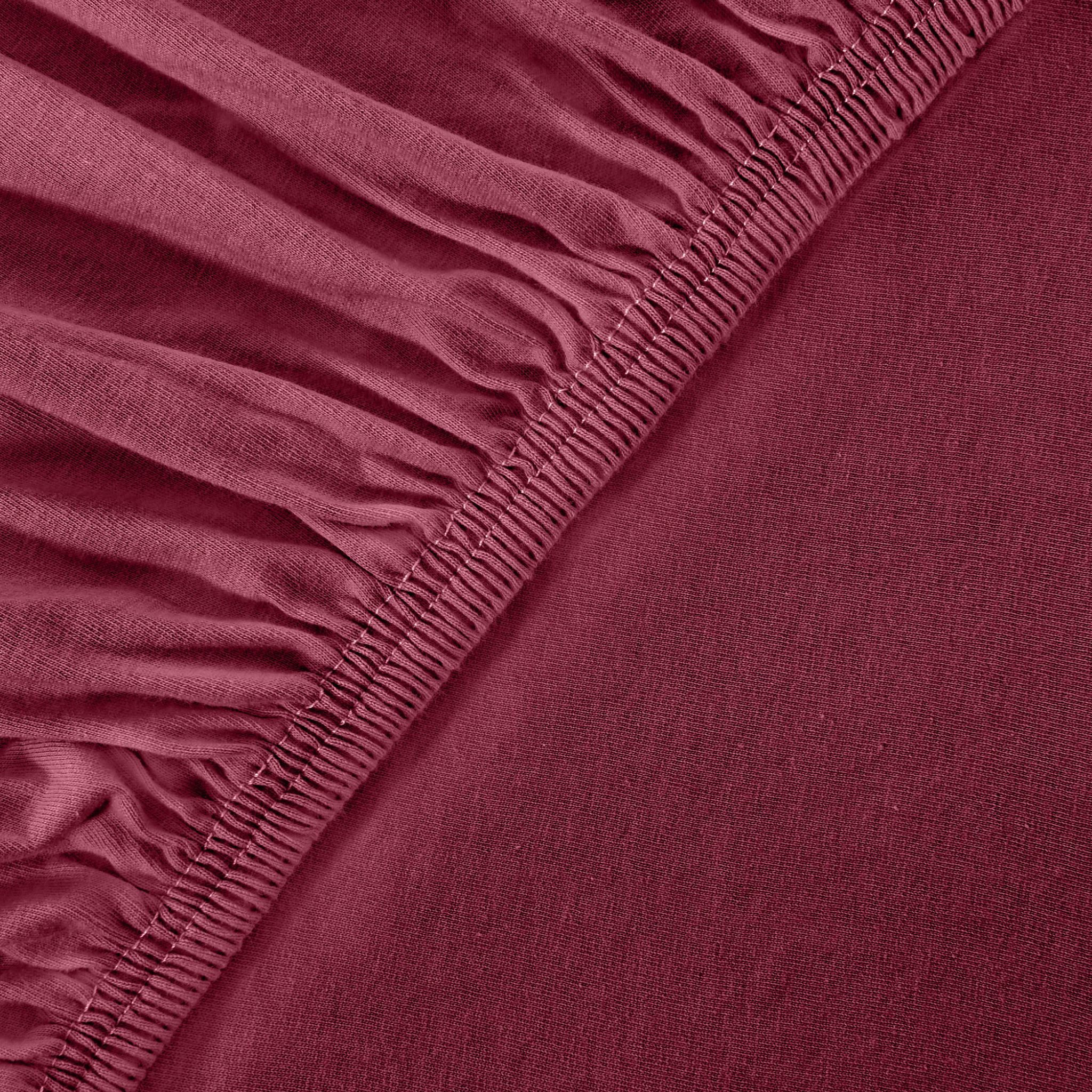 leevitex® Spannbettlaken für Topper – 100% Mako Jersey Baumwolle, weich & pflegeleicht, Jersey, Gummizug: rundum, (1 Stück), verschiedene Größen, 18cm Steg, anschmiegsam, dehnbar und formstabil