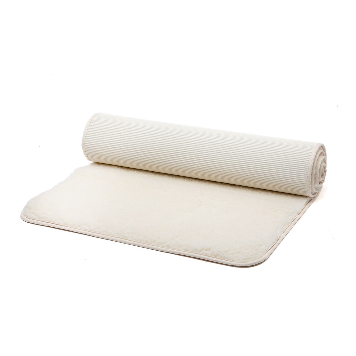 bodhi Yogamatte Schurwoll-Yogamatte VISHNU Premium (umsäumt) 75 x 200 cm