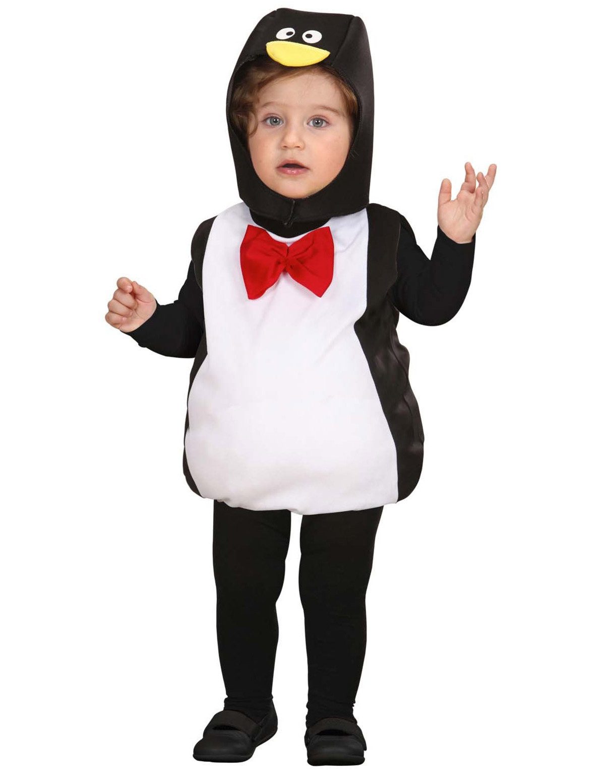 Kostüm Süsser Pinguin Kinderkostüm schwarz-weiss
