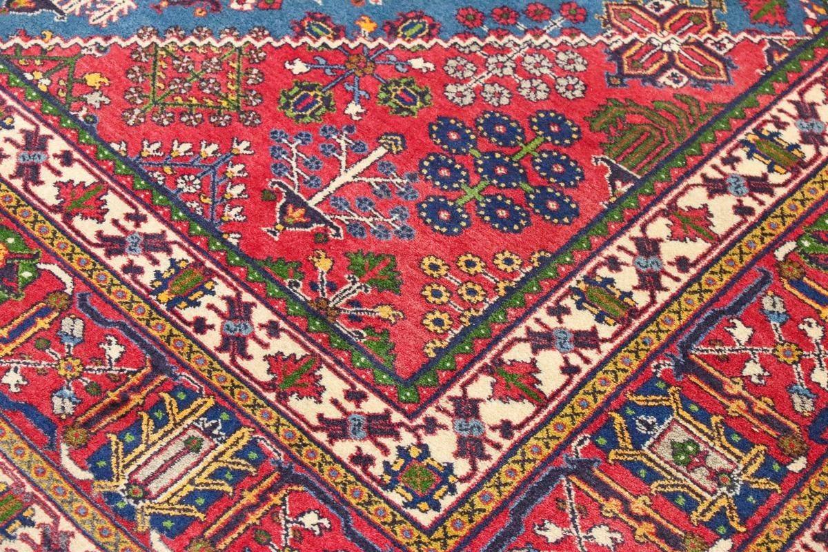 8 rechteckig, Orientteppich Nain / mm Orientteppich Khosroabad Perserteppich, Trading, 264x360 Höhe: Handgeknüpfter