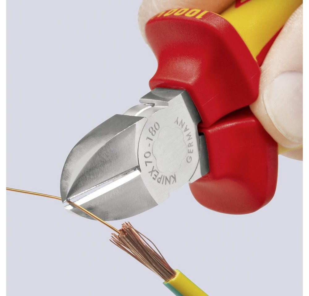 Thumbnail - Knipex Seitenschneider Knipex 70 06 180 T VDE Seitenschneider 180 mm