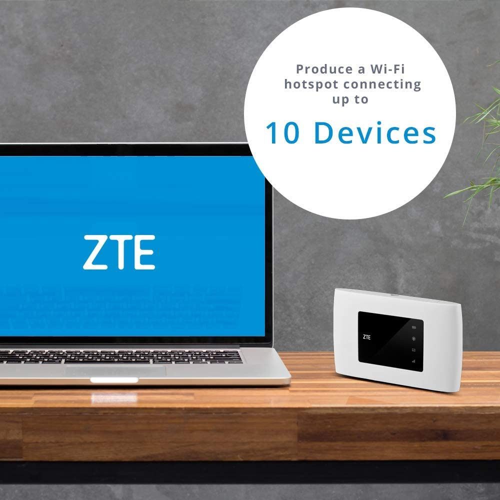 ZTE ZTE MF920C Cat4/4G LTE Mobiler WLAN Router WiFi Hotspot 2000mAh Mobiler Router