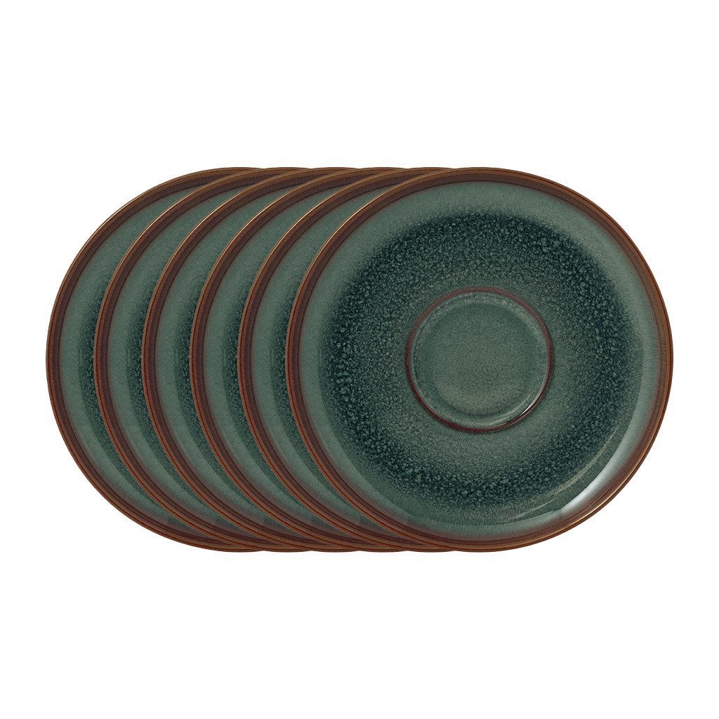 like. by Villeroy & Boch Untertasse Crafted Untertasse, (6 St), Premium Porcelain, 6 Stck, mikrow.- & spülm.sicher