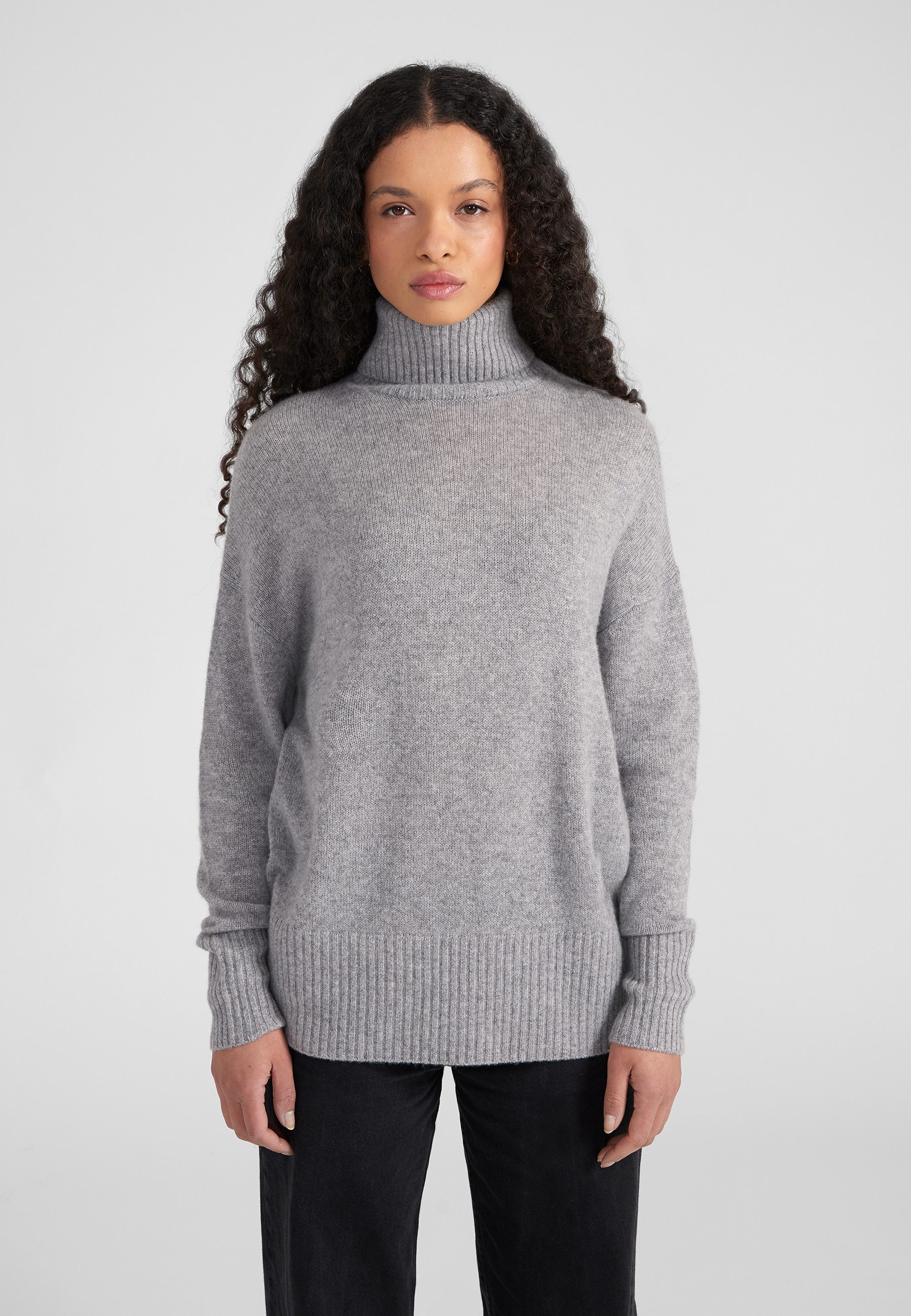 Style & Republic Kaschmirpullover Rollkragenpullover oversize günstig online kaufen