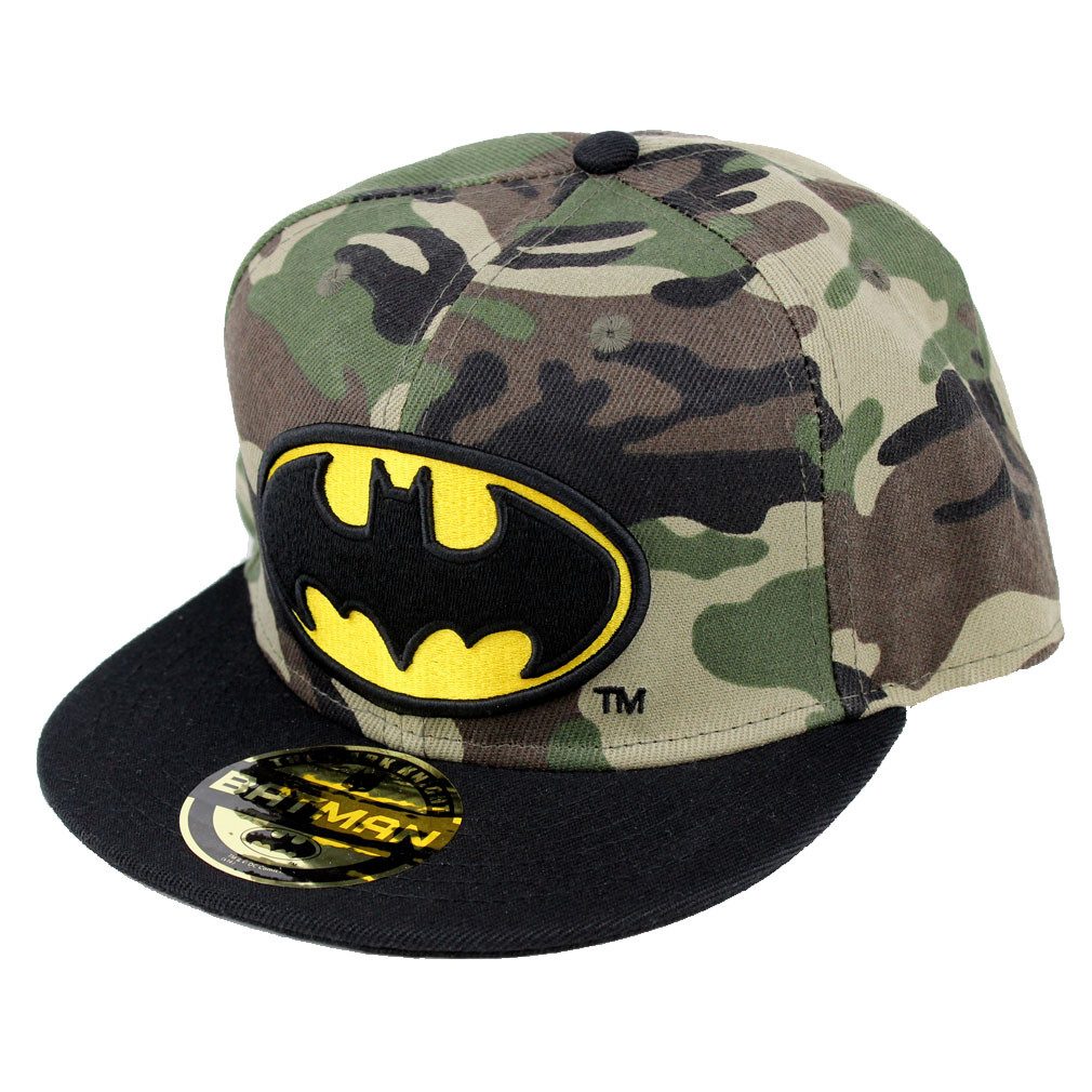 Batman Baseball Cap Camo Logo