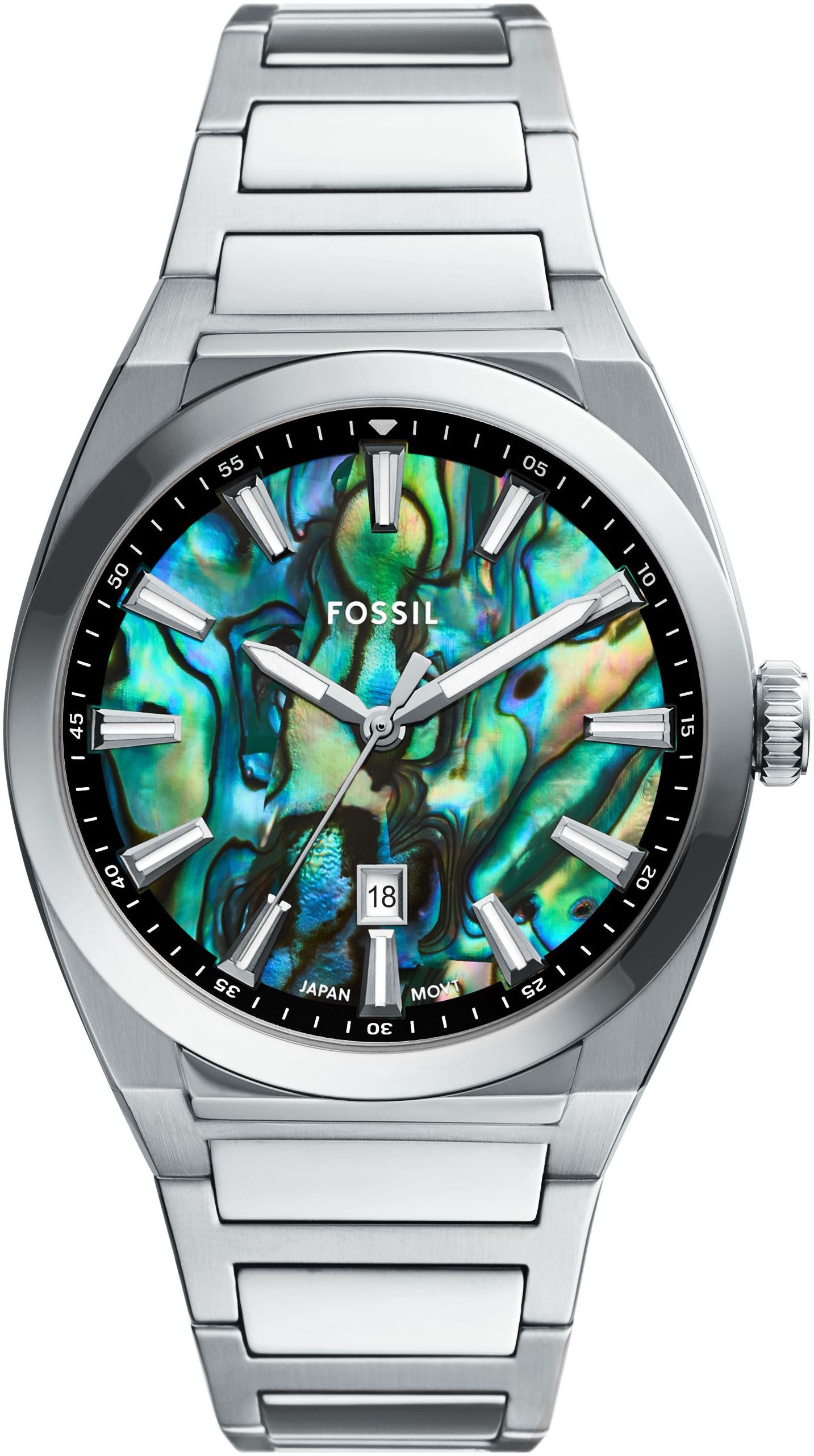 Fossil Quarzuhr EVERETT FS6114, Armbanduhr, Herrenuhr, günstig online kaufen