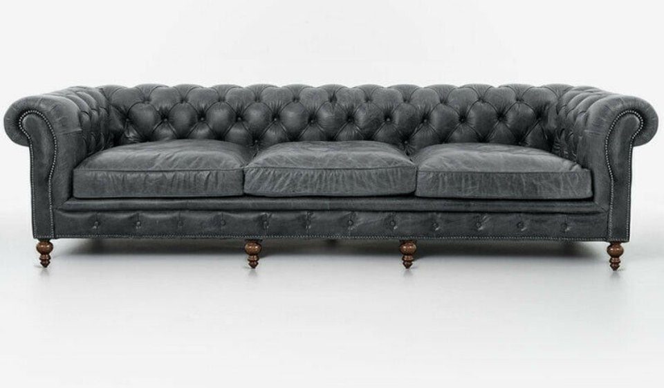 JVmoebel Chesterfield-Sofa, Chesterfield 3+2+1 Sitzer Garnitur Sofa Couch