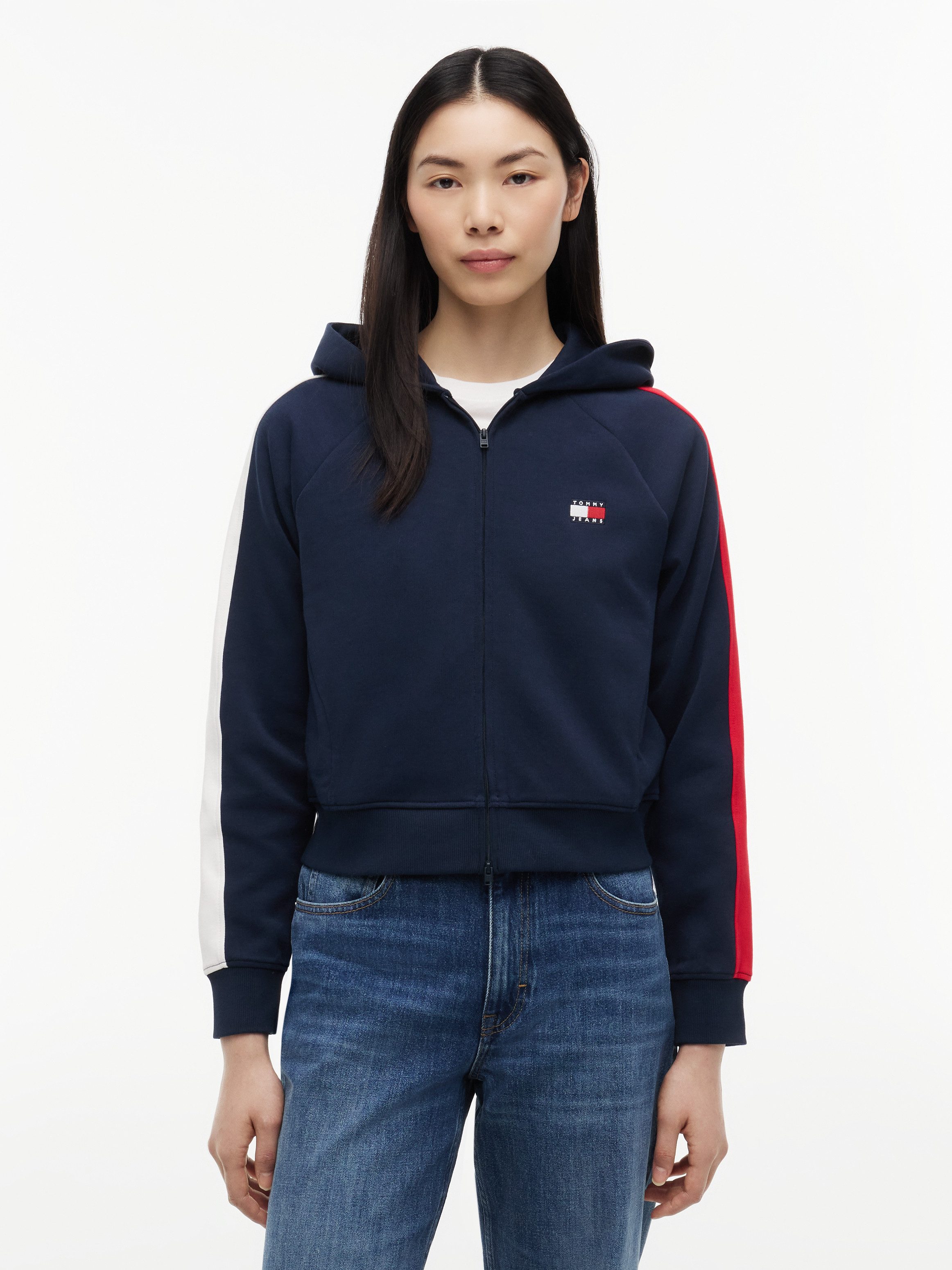 Kapuzensweatjacke TJW REG BADGE TRACK HOOD EXT