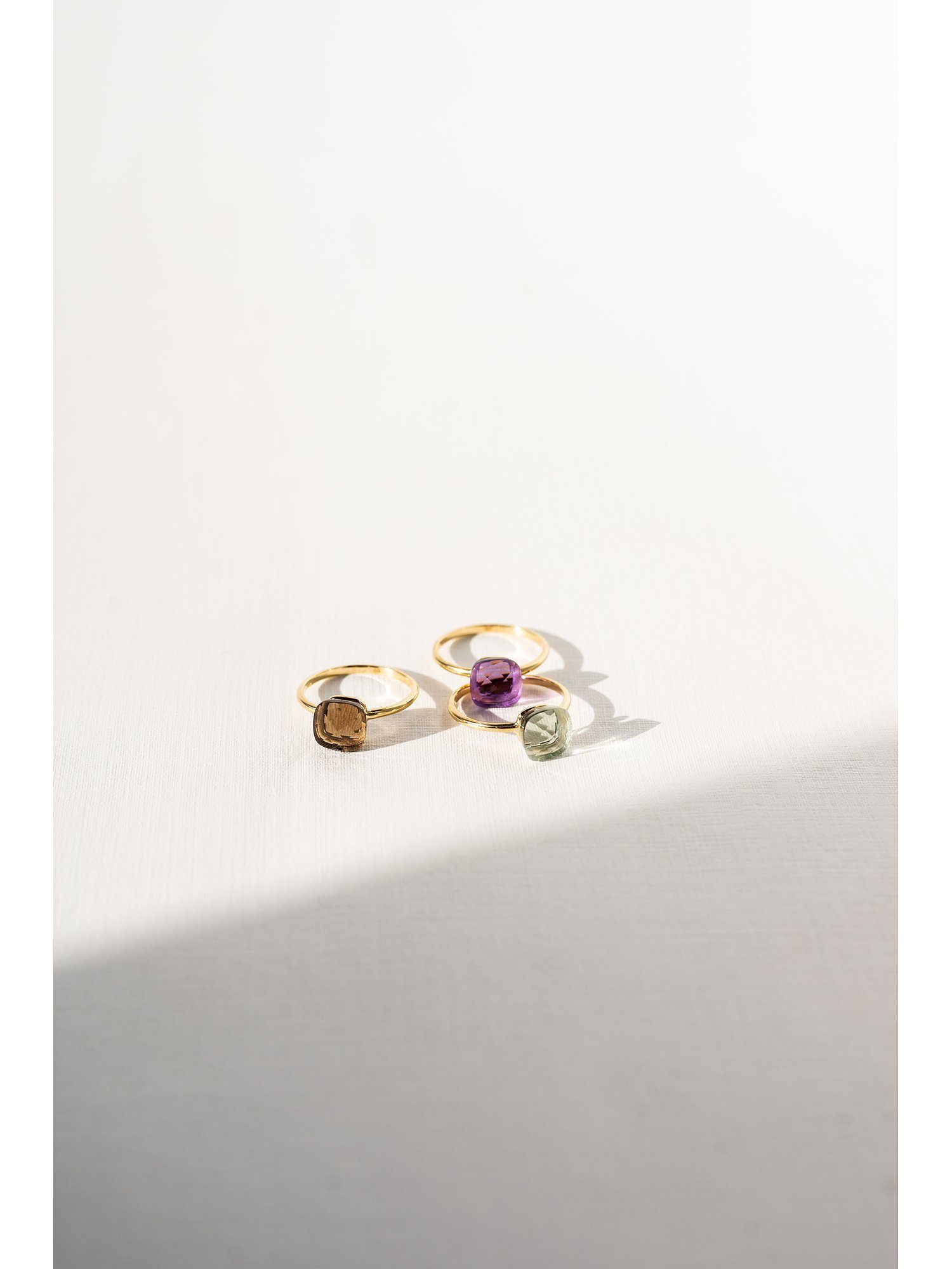 CHRIST Goldring CHRIST Damen-Damenring 585er Gelbgold 1 Farbstein günstig online kaufen