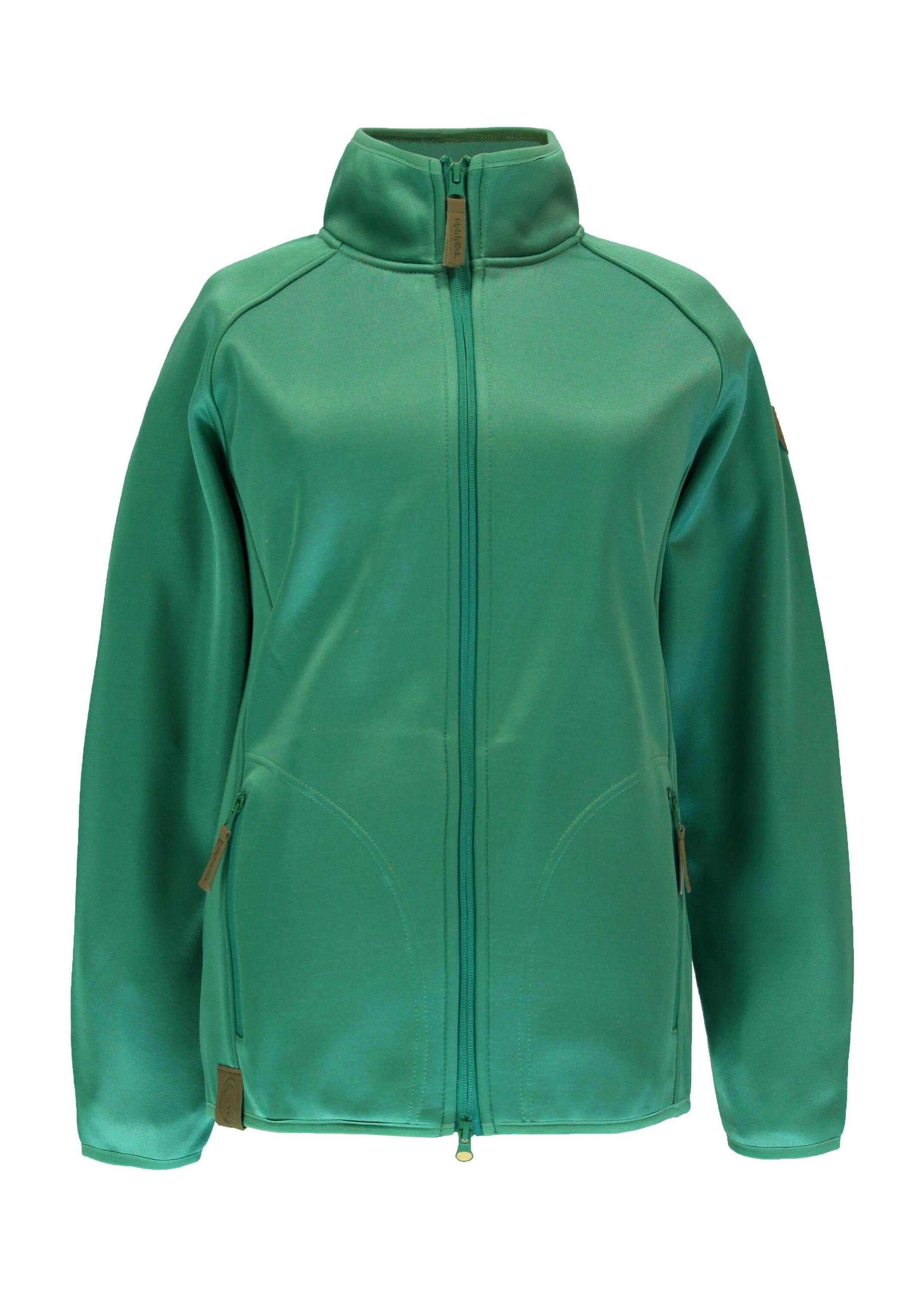 Gipfelglück Softshelljacke Tamara für Damen, atmungsaktiv Green