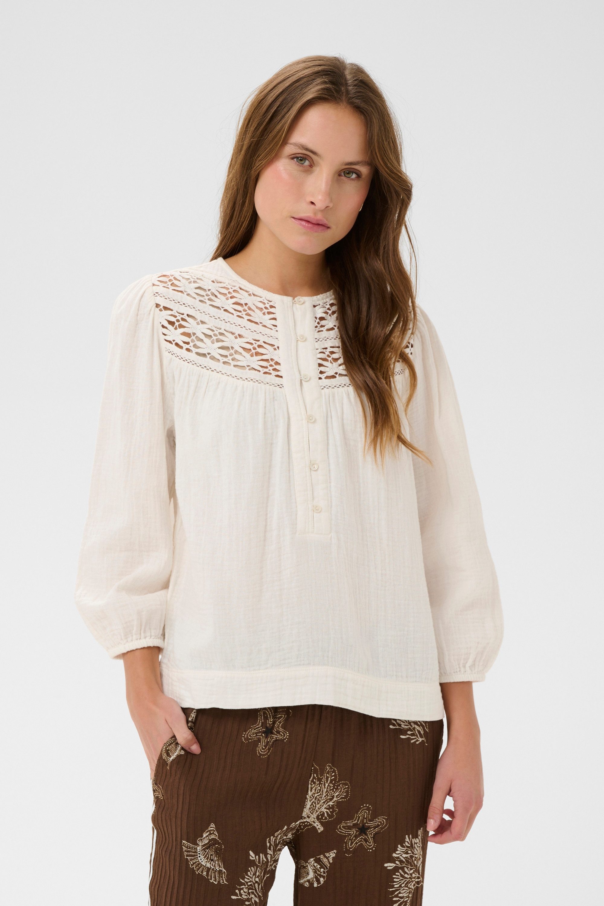 Saint Tropez Langarmbluse Langarm-Bluse RobertaSZ