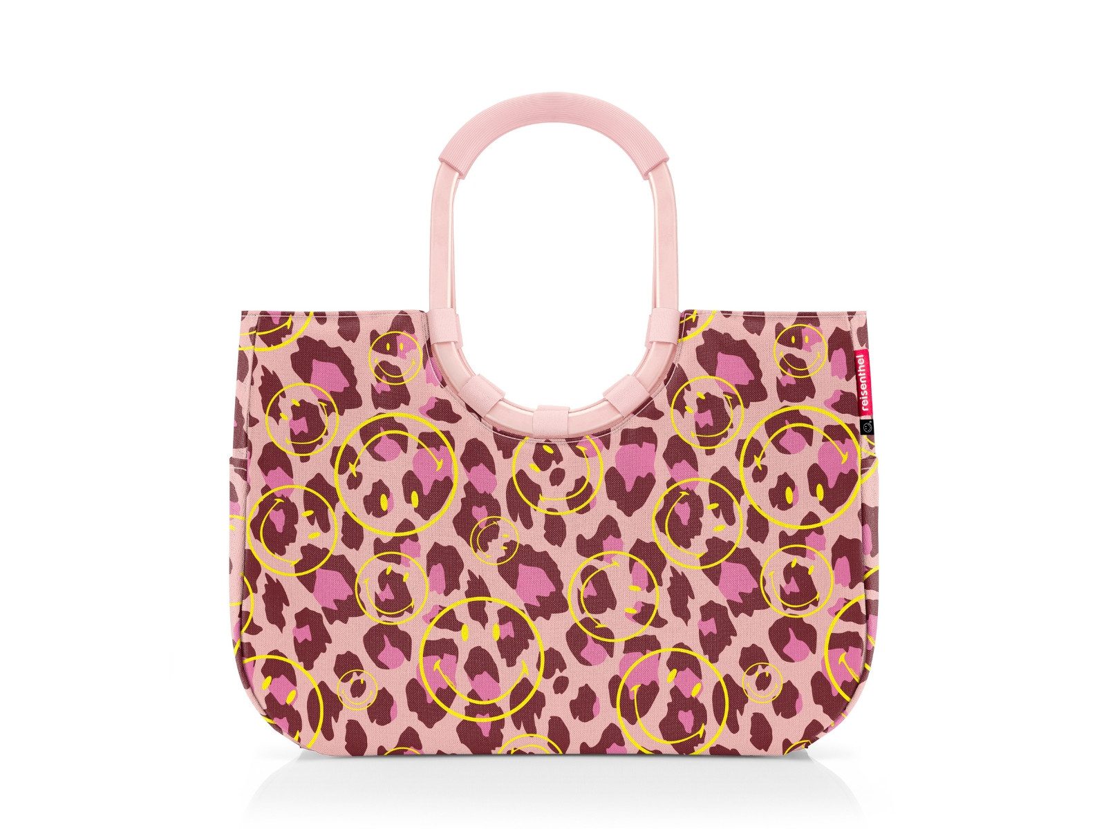 REISENTHEL® Einkaufsshopper loopshopper L smiley® leo blush