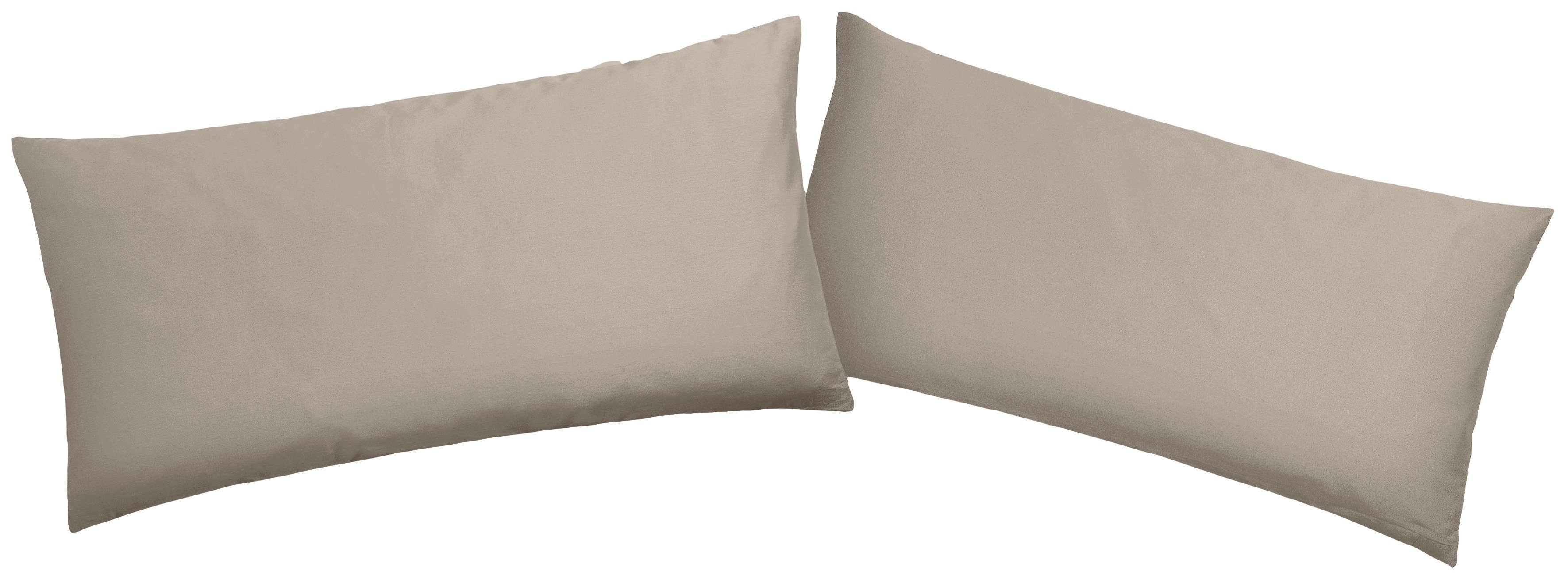 OTTO home Kissenbezug Desner 100% Microfaser, extra weich, allergikerfreundlich, (2 Stück), uni Kissenhülle, Premium Qualität, schnell trocknend, pflegeleicht