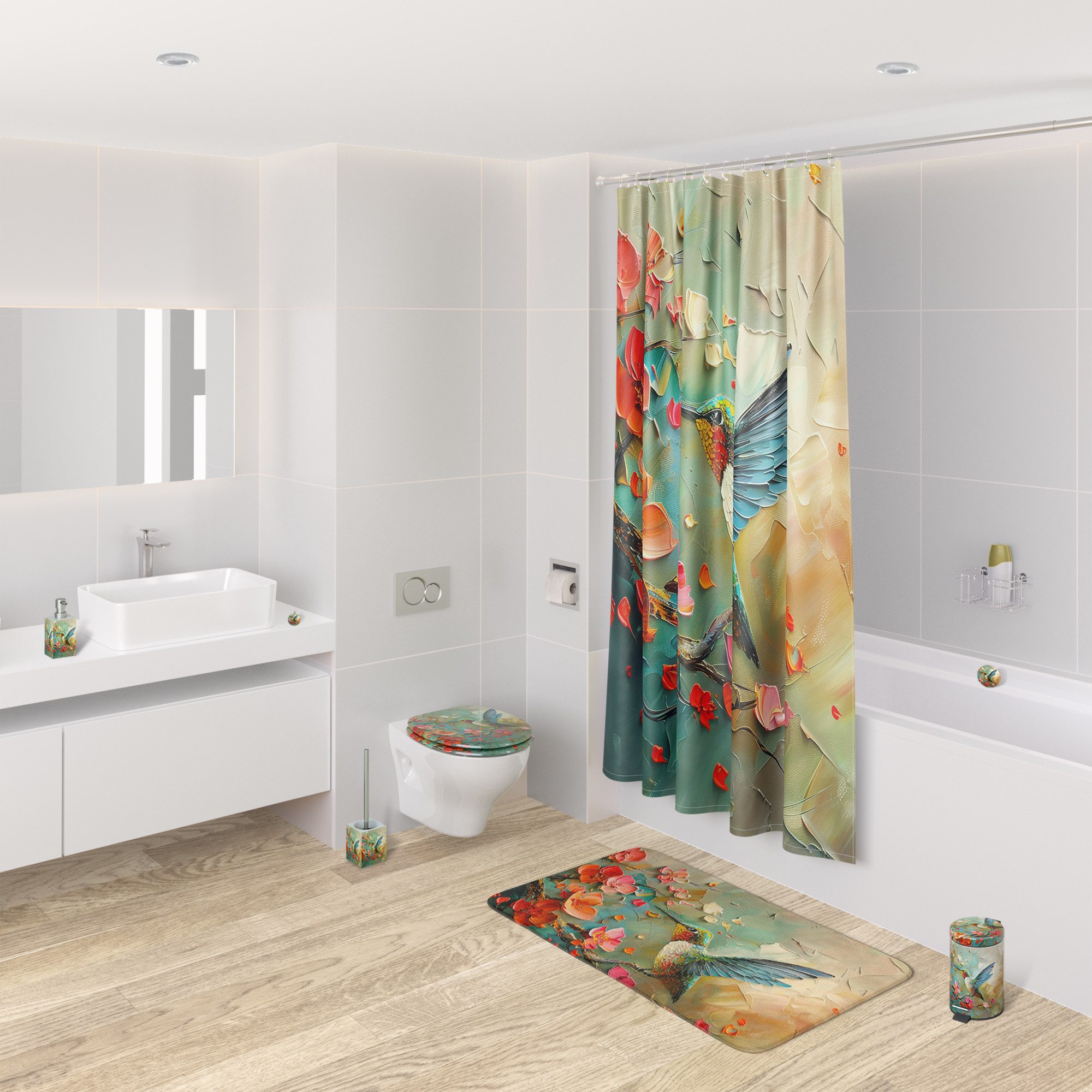 Sanilo WC-Reinigungsbürste mit Motiv, viele schöne WC Bürsten zur Auswahl, Klobürste mit auswechselbarem Bürstenkopf, modern & stylish – Bild 3 von 3