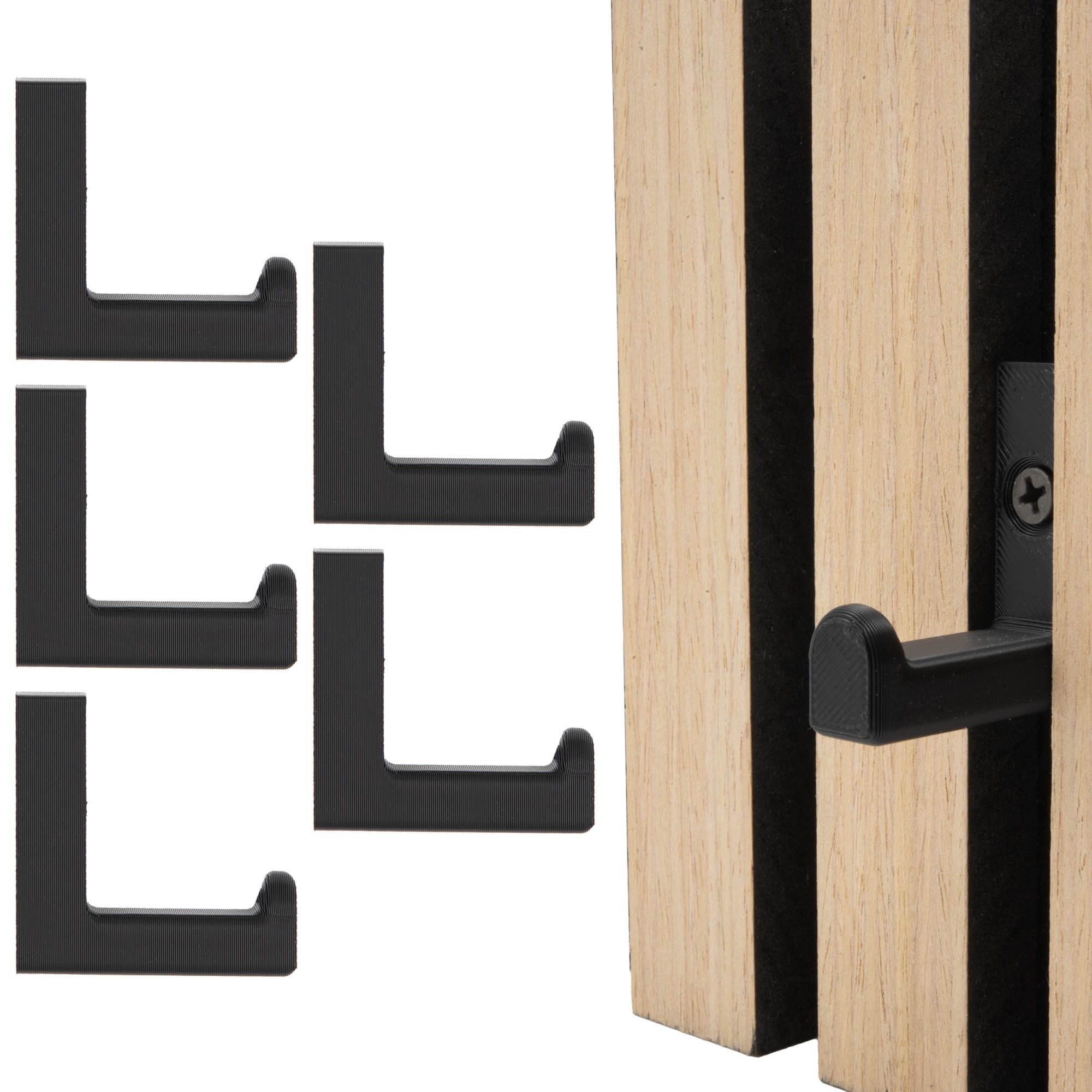 TSB Werk Kleiderhaken Garderobenhaken Akustik Paneele Akustikpaneele, (5-St günstig online kaufen