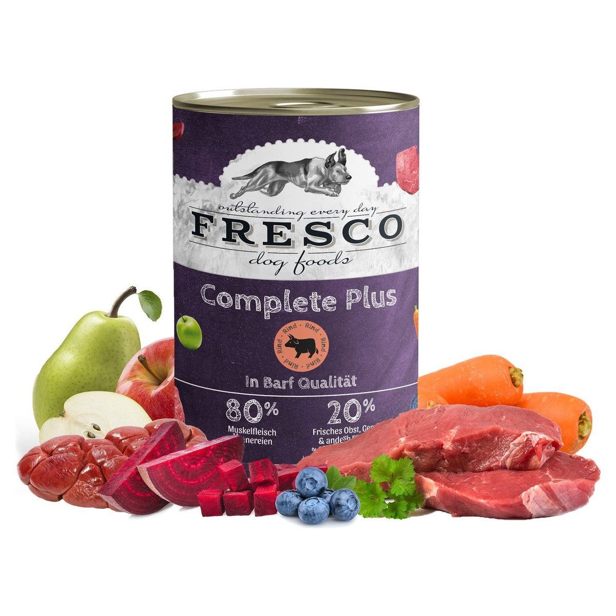 Fresco Complete Plus Rind 800 g - 6 Stück, für: Hund
