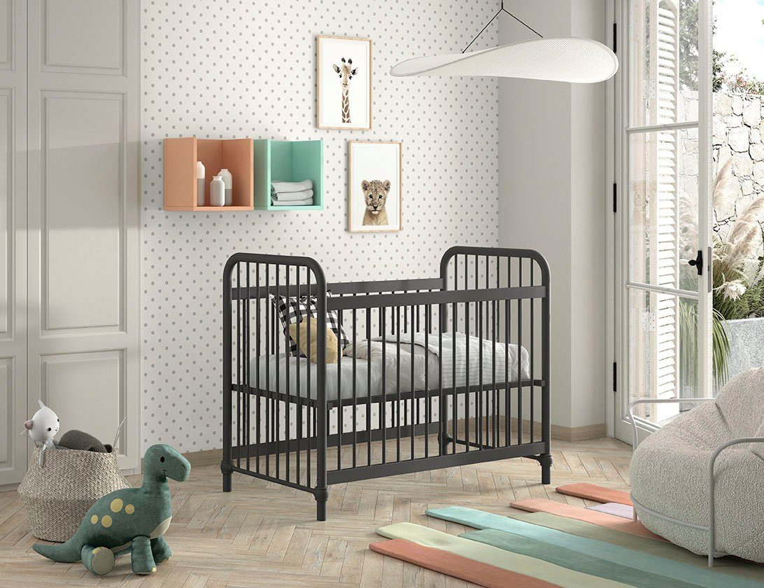 Vipack Kinderbett Bronxx (Made in Europe), aus Metall
