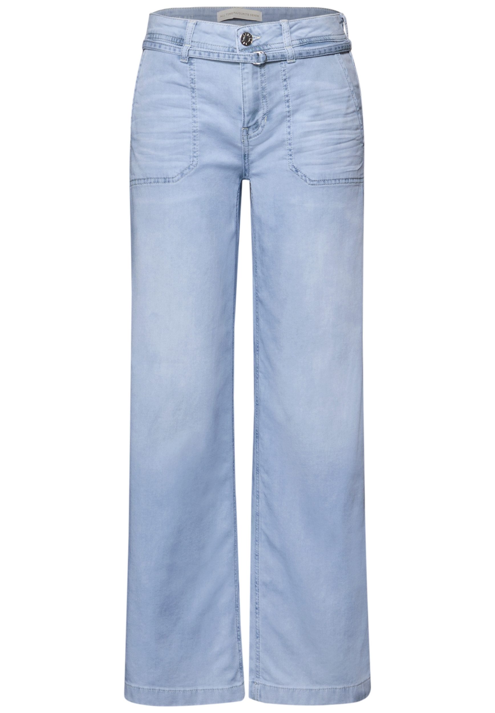 STREET ONE Weite Jeans QR Style Emee Wide Leg.mw.blea günstig online kaufen