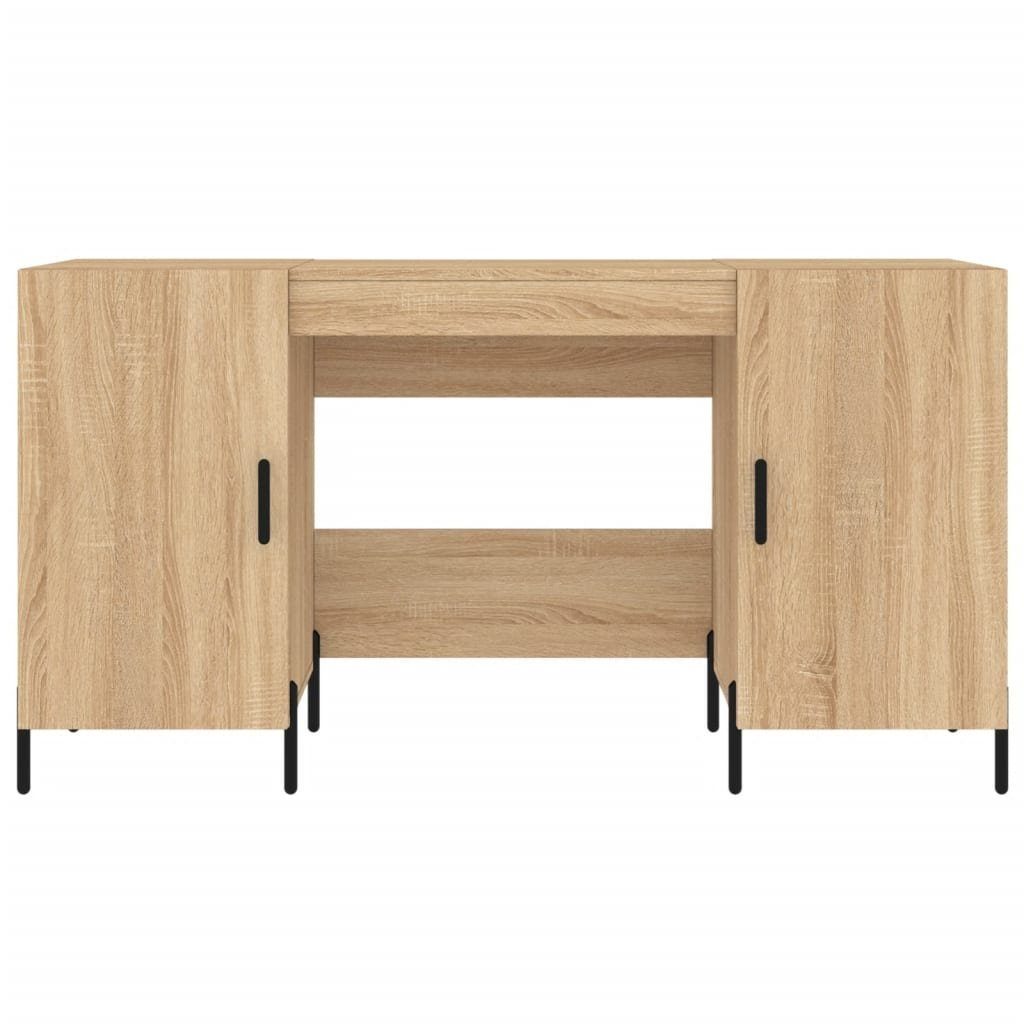 Sonoma-Eiche Schreibtisch 140x50x75 Holzwerkstoff cm furnicato
