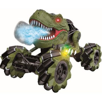 Lexibook® RC-Monstertruck Tirex Dino-Auto mit Licht Rauch Sound Dinosaurier XXL Monster Truck