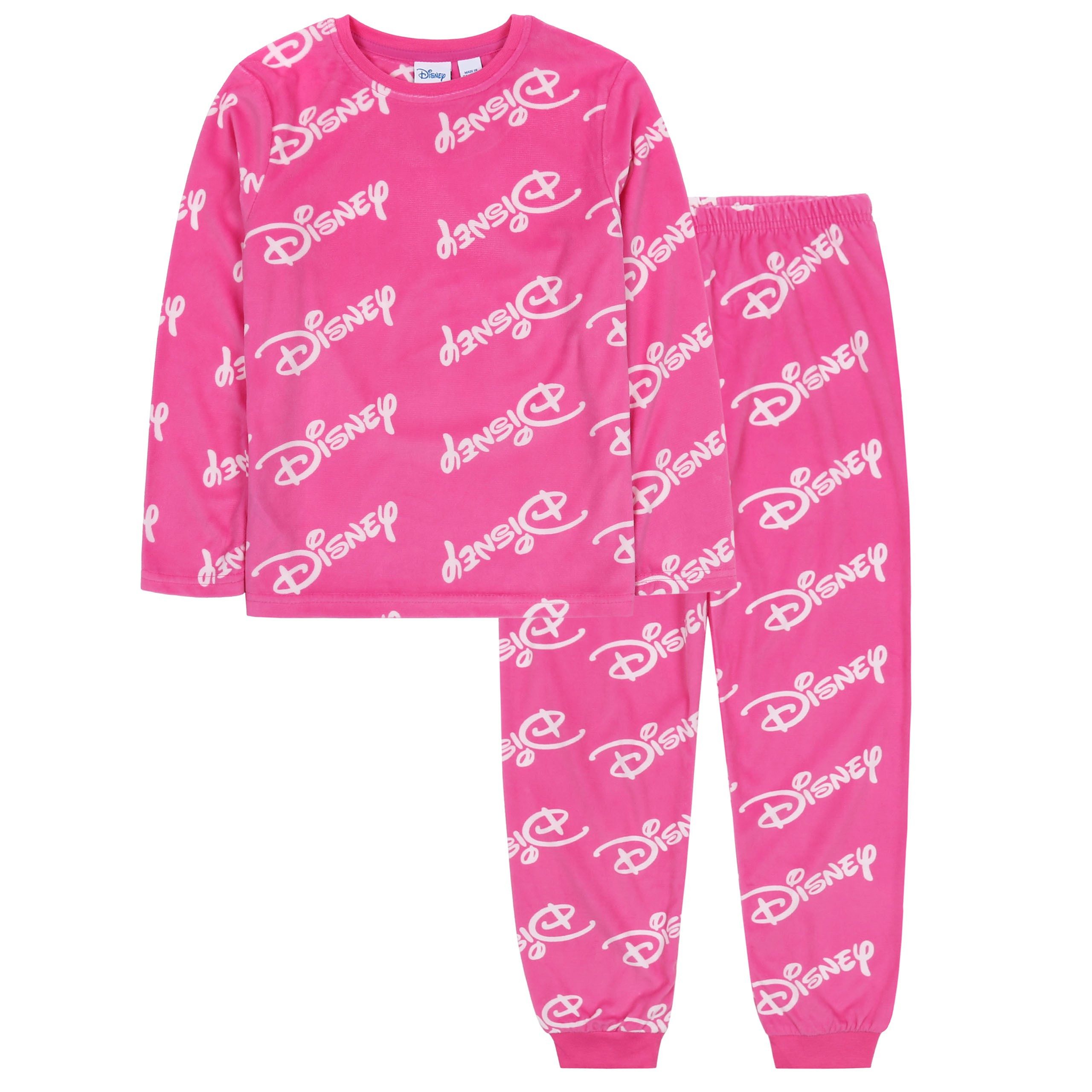 Sarcia.eu Pyjama Pinkes Mädchenpyjama Schlafanzug lange Ärmel DISNEY 13-14 Jahre
