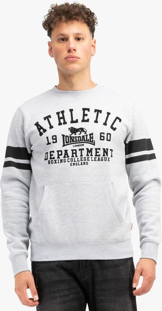 Lonsdale T-Shirt Glespin Herren Rundhals Sweatshirt normale Passform günstig online kaufen