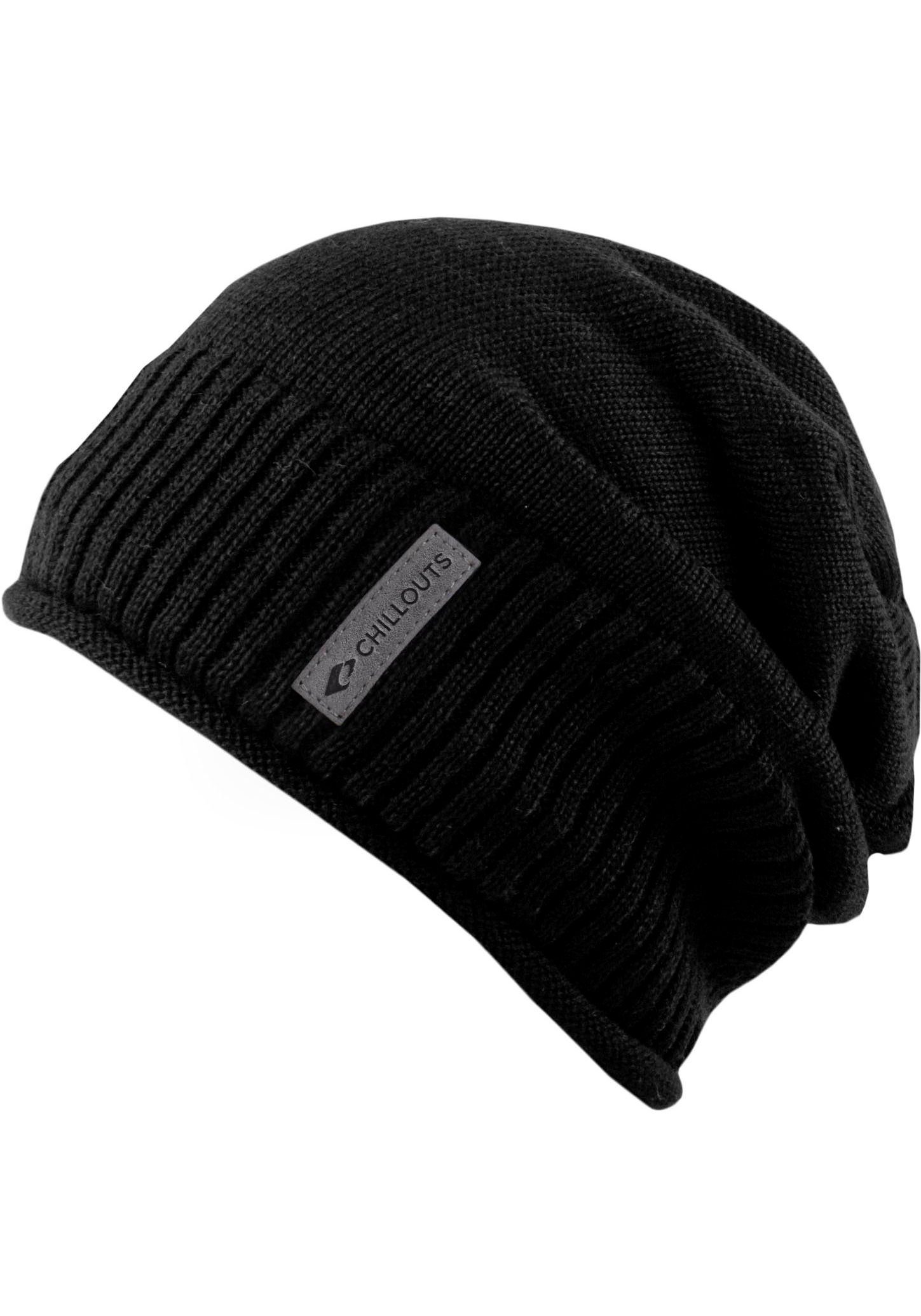 chillouts Beanie Etienne Hat Strickbeanie mit Rollkante