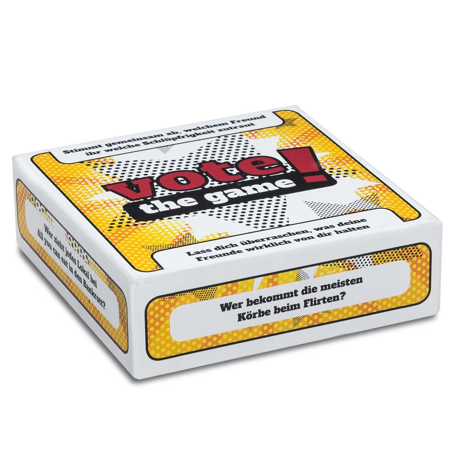 Goods+Gadgets Spiel The Voting Game – Personality Partyspiel, soziales & Gruppenspiel, The Voting Game Partyspiel, Lerne Deine Freunde Besser kennen!