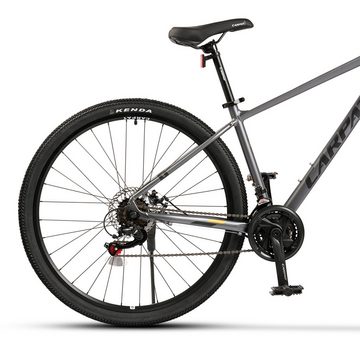 CARPAT SPORT Mountainbike 27,5 29 Zoll MTB Fahrrad für Herren Damen, 21 Gang, Kettenschaltung