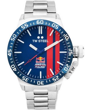 TW Steel Quarzuhr TW-Steel CS111 Red Bull Ampol Racing Herrenuhr 45m