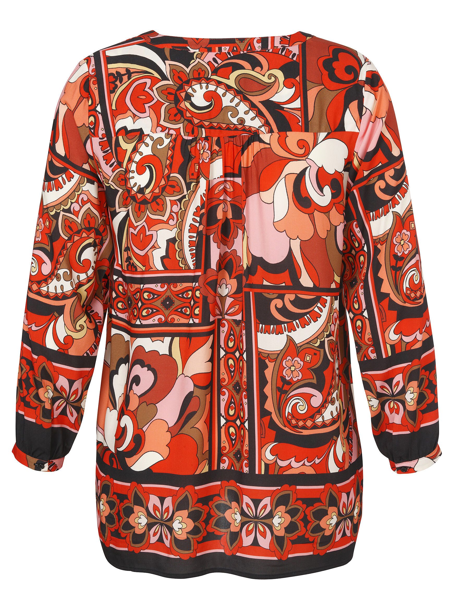 VIA APPIA DUE Tunika mit Allover Muster günstig online kaufen