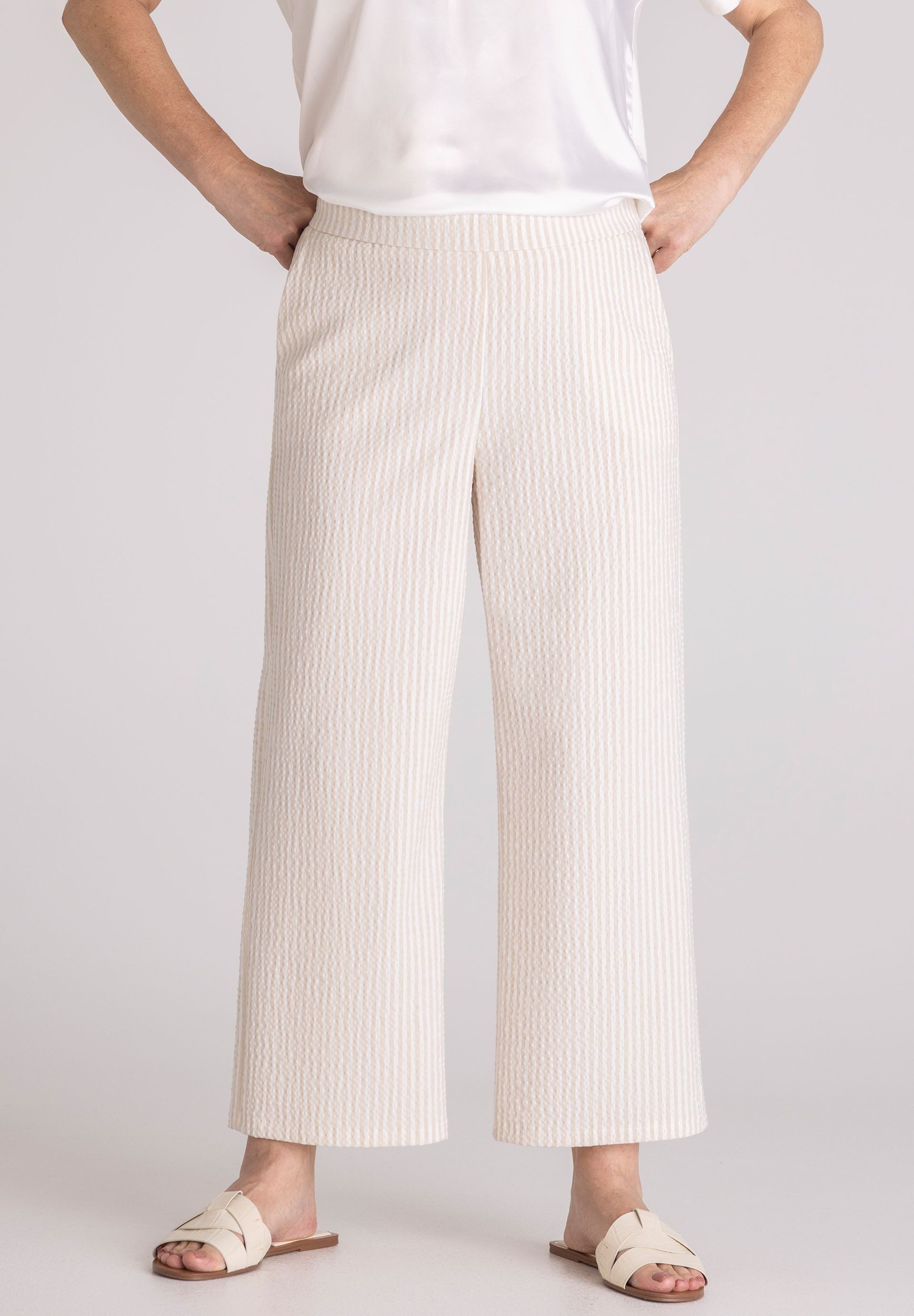 FRANK WALDER Culotte mit weitem Bein