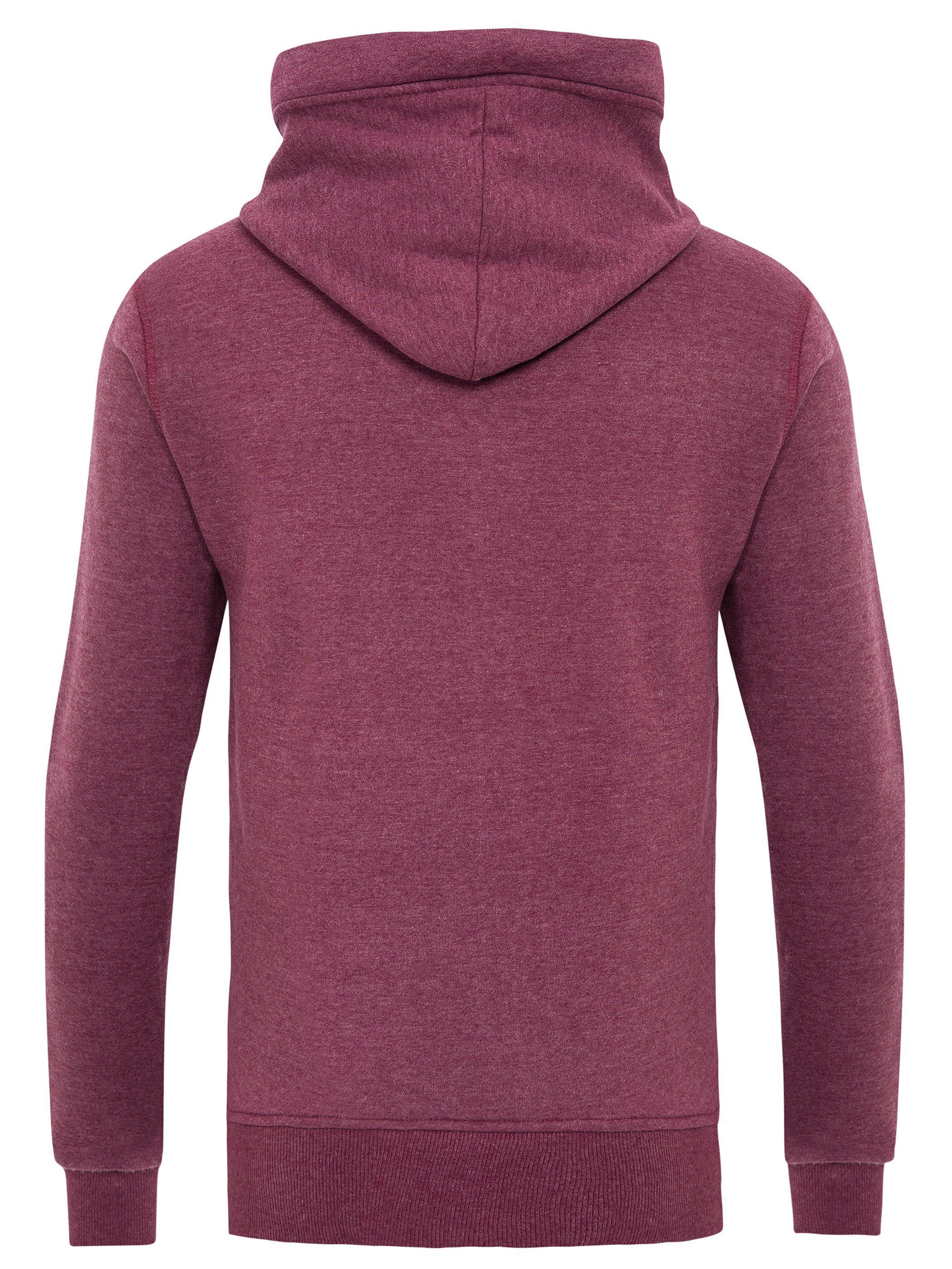 Rot Kapuzensweatjacke wine181411) (plum Pittman