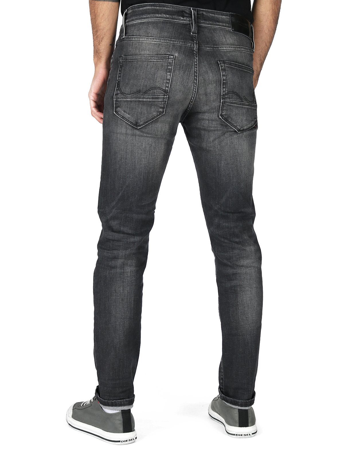 FOX - Rise - GLENN Jack - Jones Röhre Low Stretch & 655 BL Slim-fit-Jeans