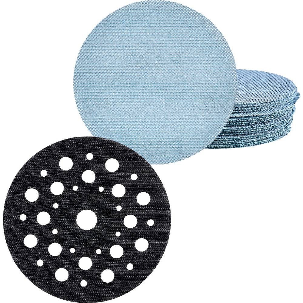 Einhell Schleifaufsatz Schleiftellerschoner mit Schleifgitter-Set Durchmesser 125 mm 1 Set