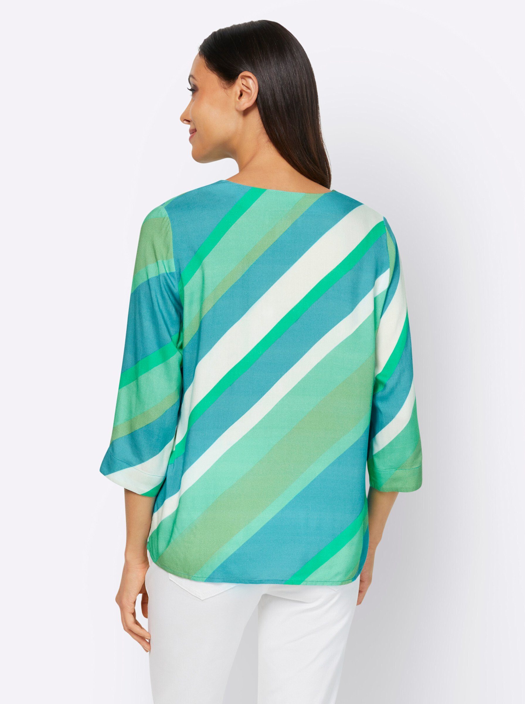 heine Klassische Bluse Druckbluse 3/4-Arm – Bild 2 von 3