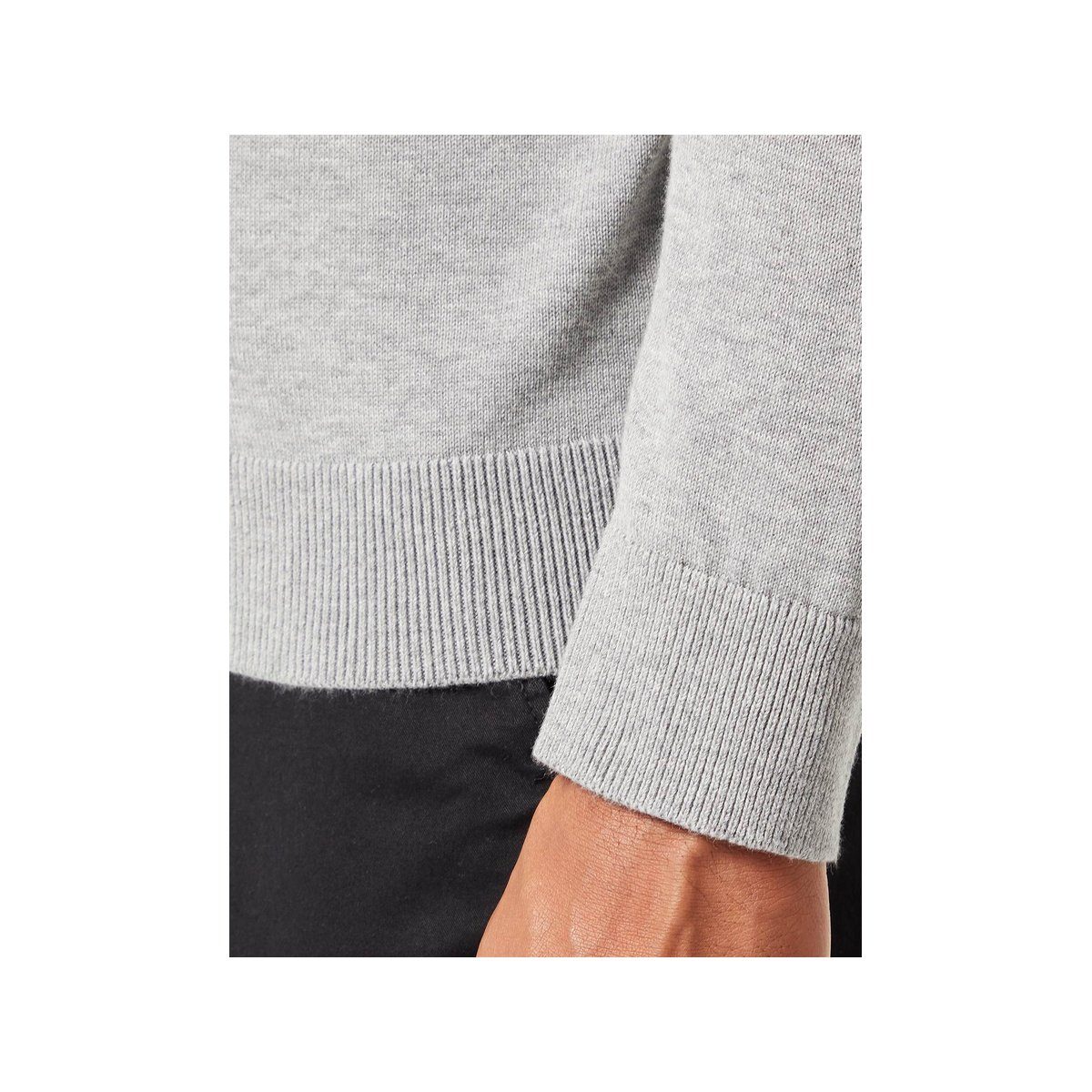 Sweatshirt HUGO (1-tlg) silber
