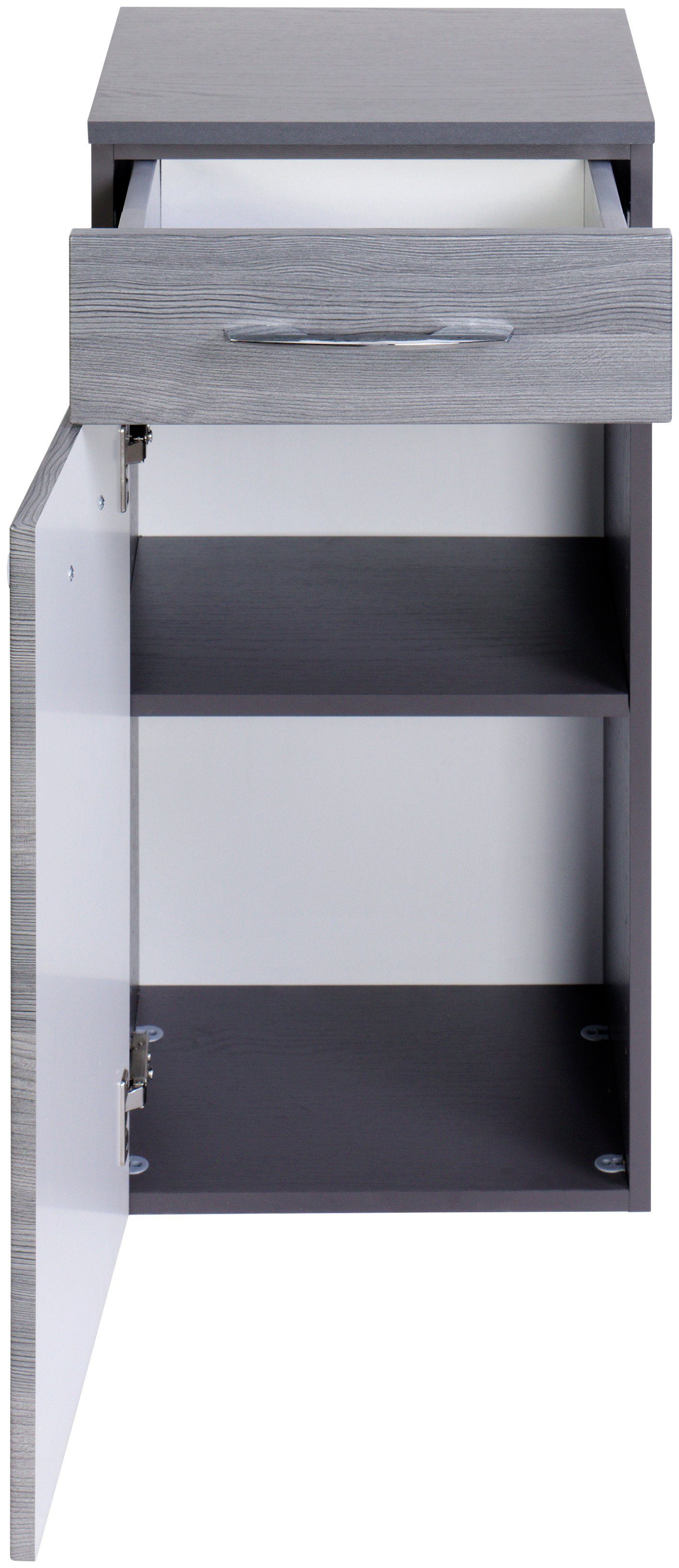 welltime Unterschrank Florida Breite 40 cm, mit Softclose und Türdämpfern und Softclose-Funktion