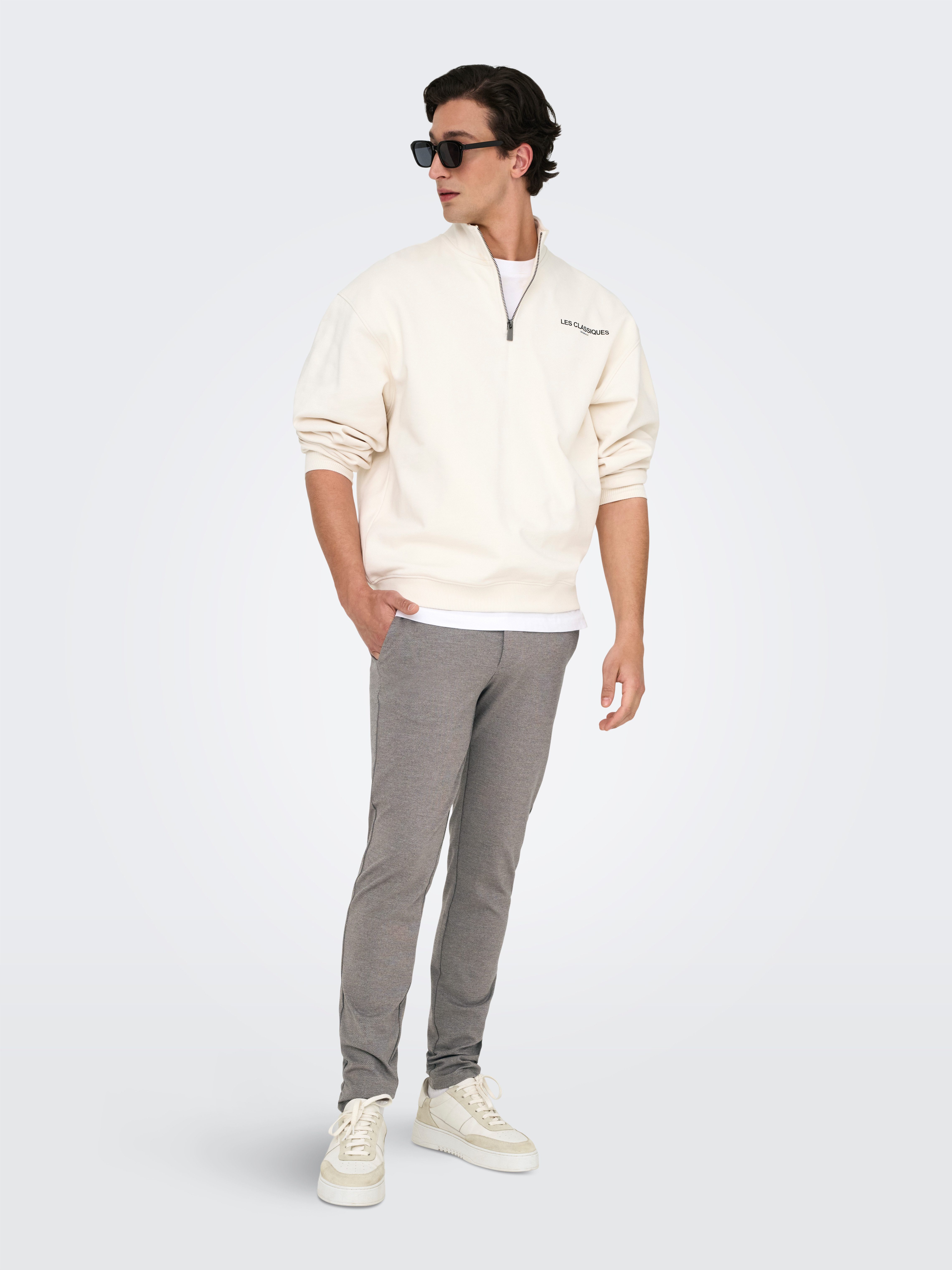 ONLY & SONS Chinos ONSMARK SLIM TAP DITSY 2912 PANT NOOS Viskosemischung, s günstig online kaufen