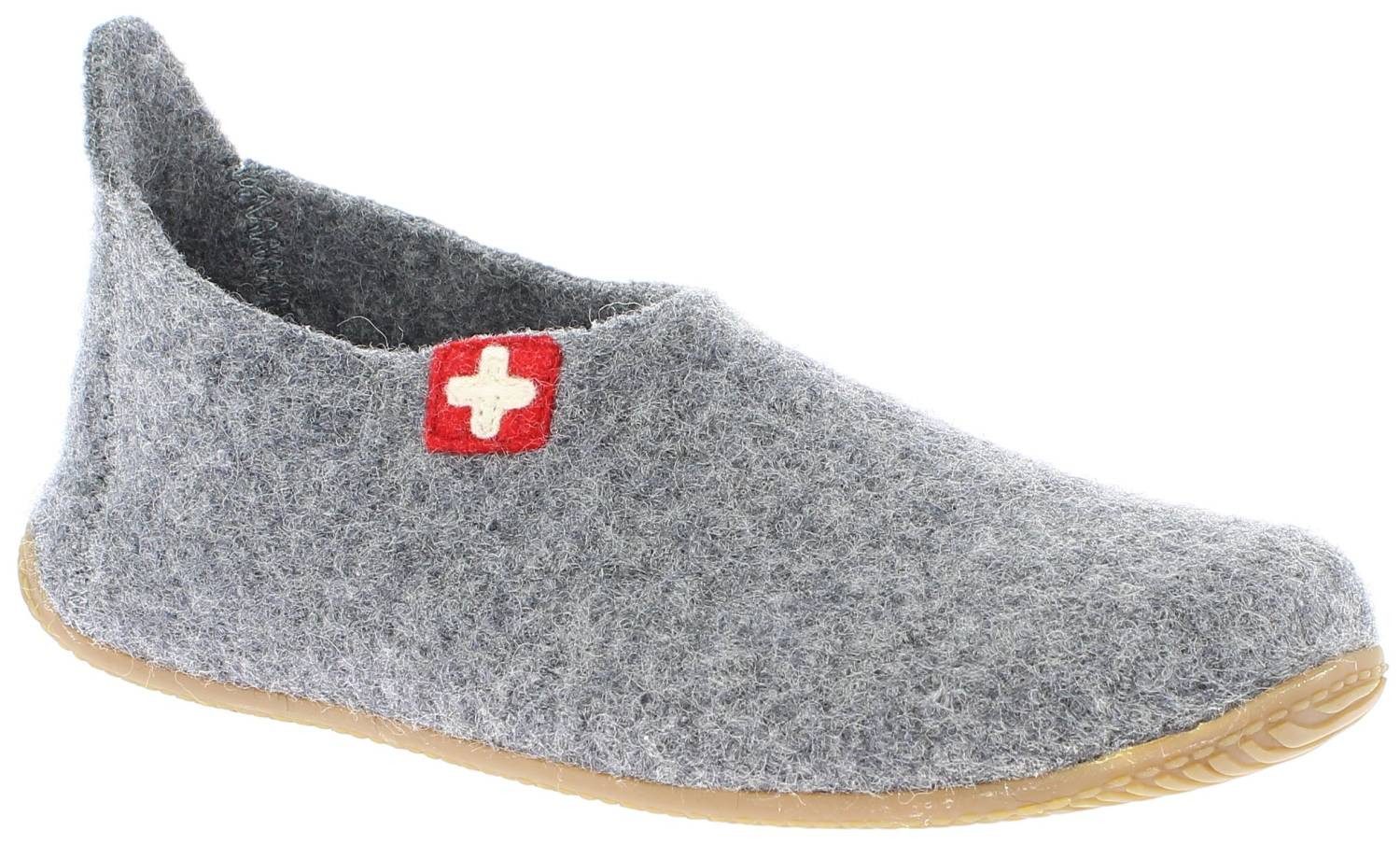 Living Kitzbühel Living Kitzbühel Slipper Gipfelkreuz Grau Slipper