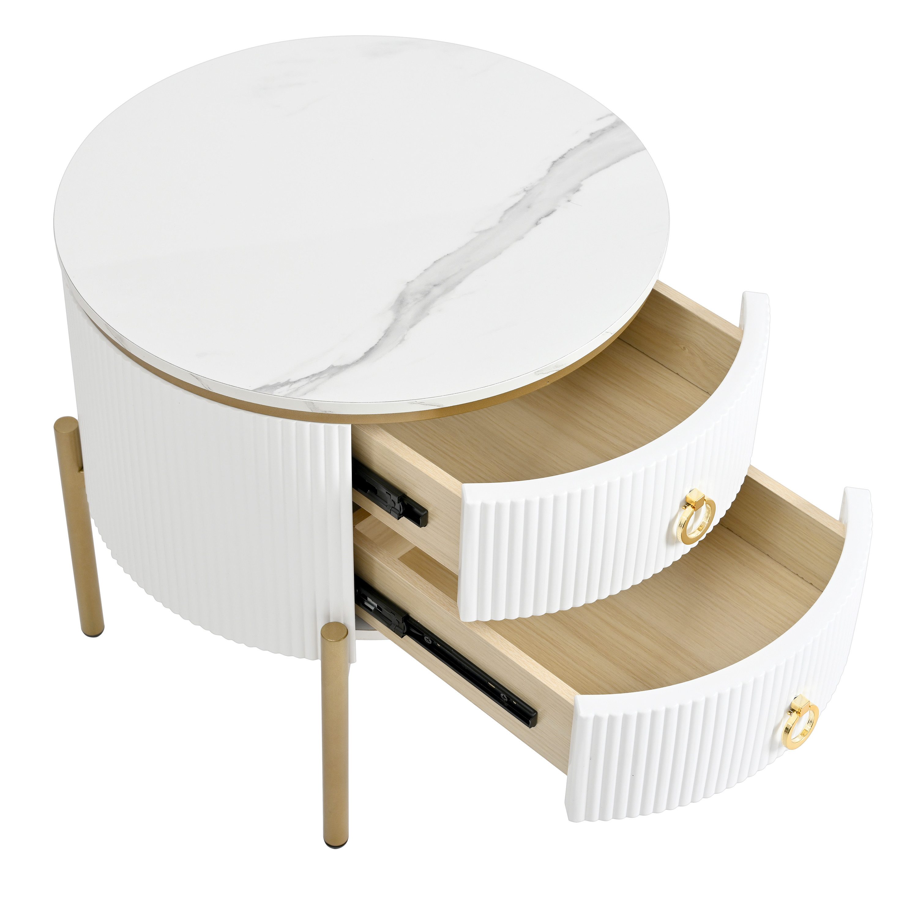 HAUSS SPOLE Couchtisch mit 2 Schubladen, günstig online kaufen